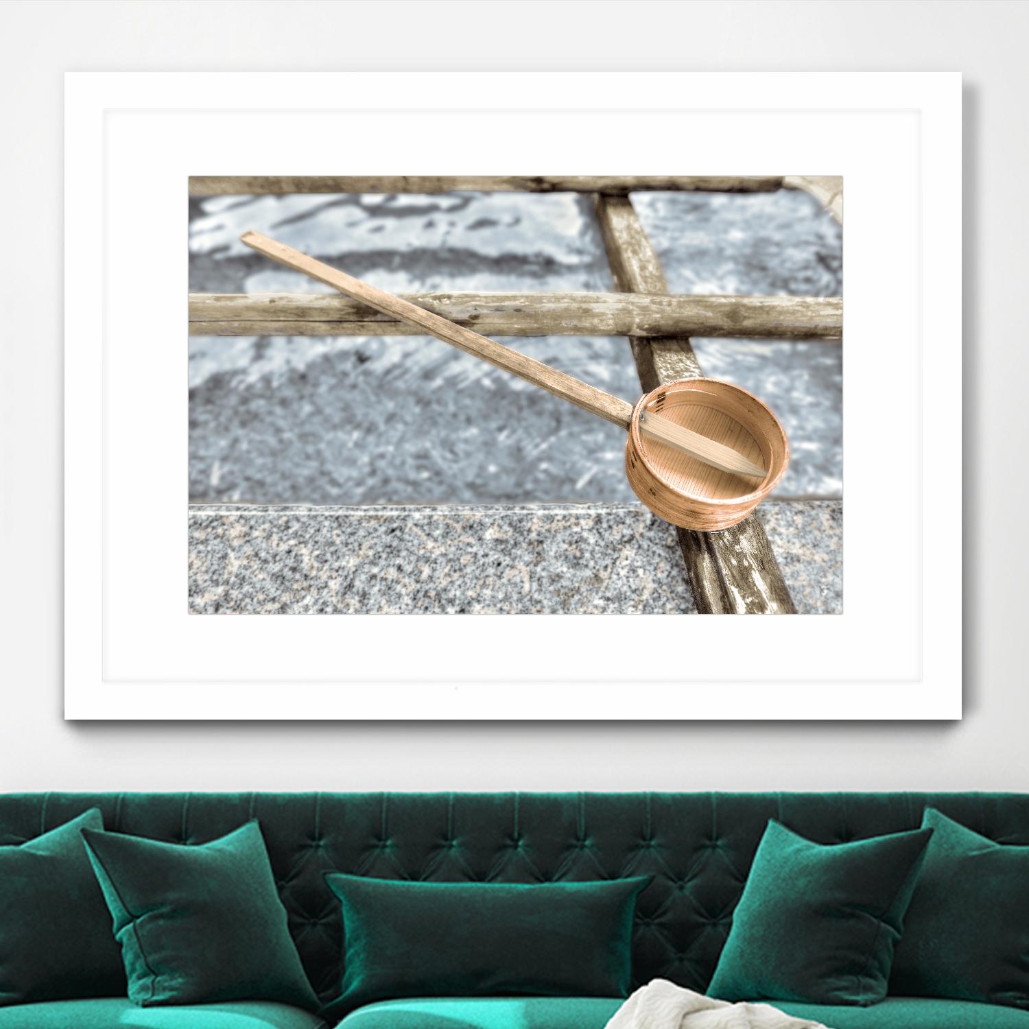 Zen Fountain by Alan Blaustein on GIANT ART - multicolor photography