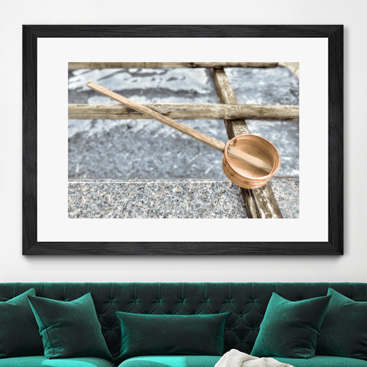 Zen Fountain by Alan Blaustein on GIANT ART - multicolor photography