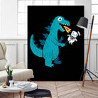 Everyone Loves Marshmallows by Michael Buxton on GIANT ART - multicolor urban/pop surrealism; novelty