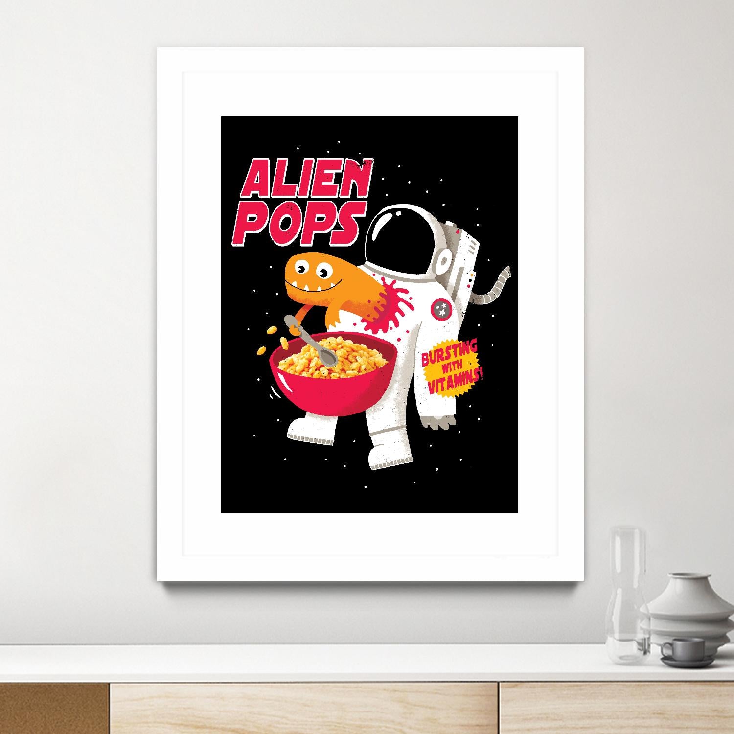 Alien Pops by Michael Buxton on GIANT ART - multicolor urban/pop surrealism; novelty; children; cuisine