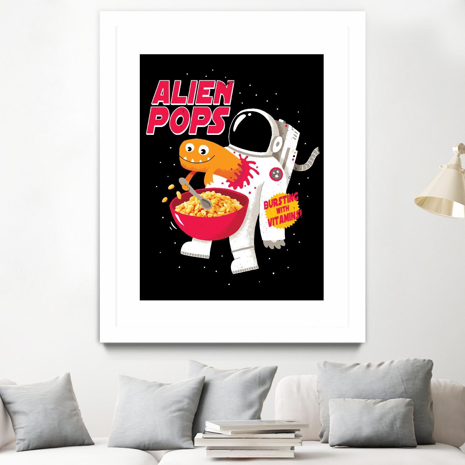 Alien Pops by Michael Buxton on GIANT ART - multicolor urban/pop surrealism; novelty; children; cuisine