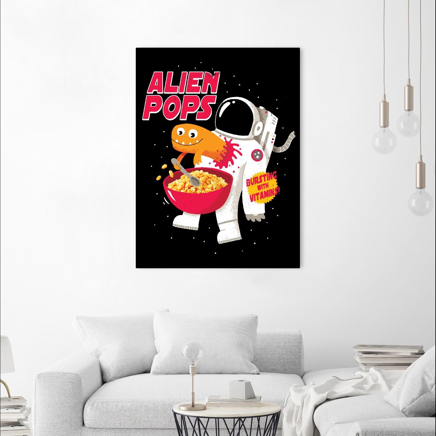 Alien Pops by Michael Buxton on GIANT ART - multicolor urban/pop surrealism; novelty; children; cuisine