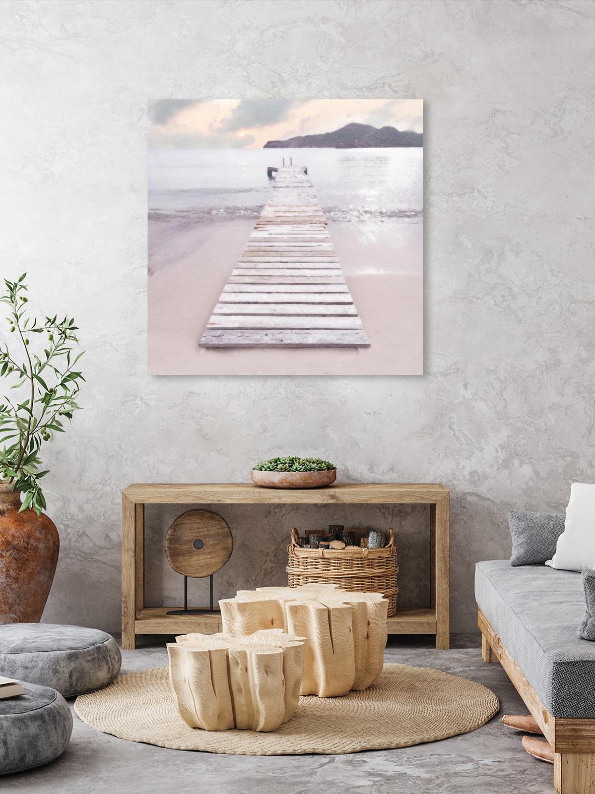 Zen No. 6 by Noah Bay on GIANT ART - multi coastal, landscapes, beaches, docks/piers, ocean