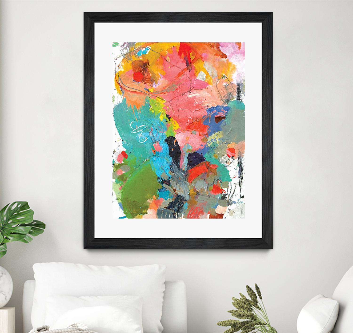 Pear by Niya Christine on GIANT ART - multicolor abstracts, contemporary