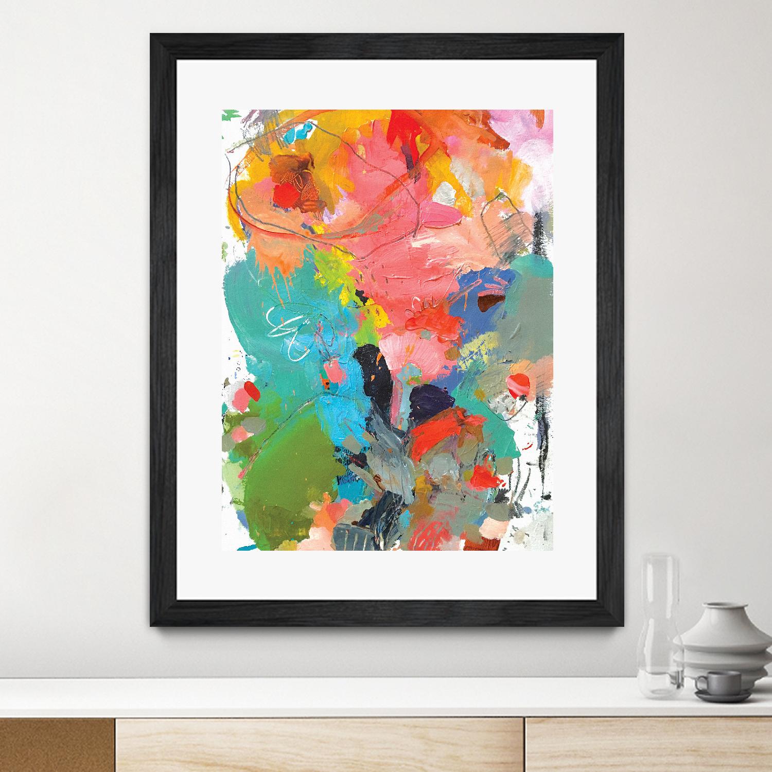 Pear by Niya Christine on GIANT ART - multicolor abstracts, contemporary