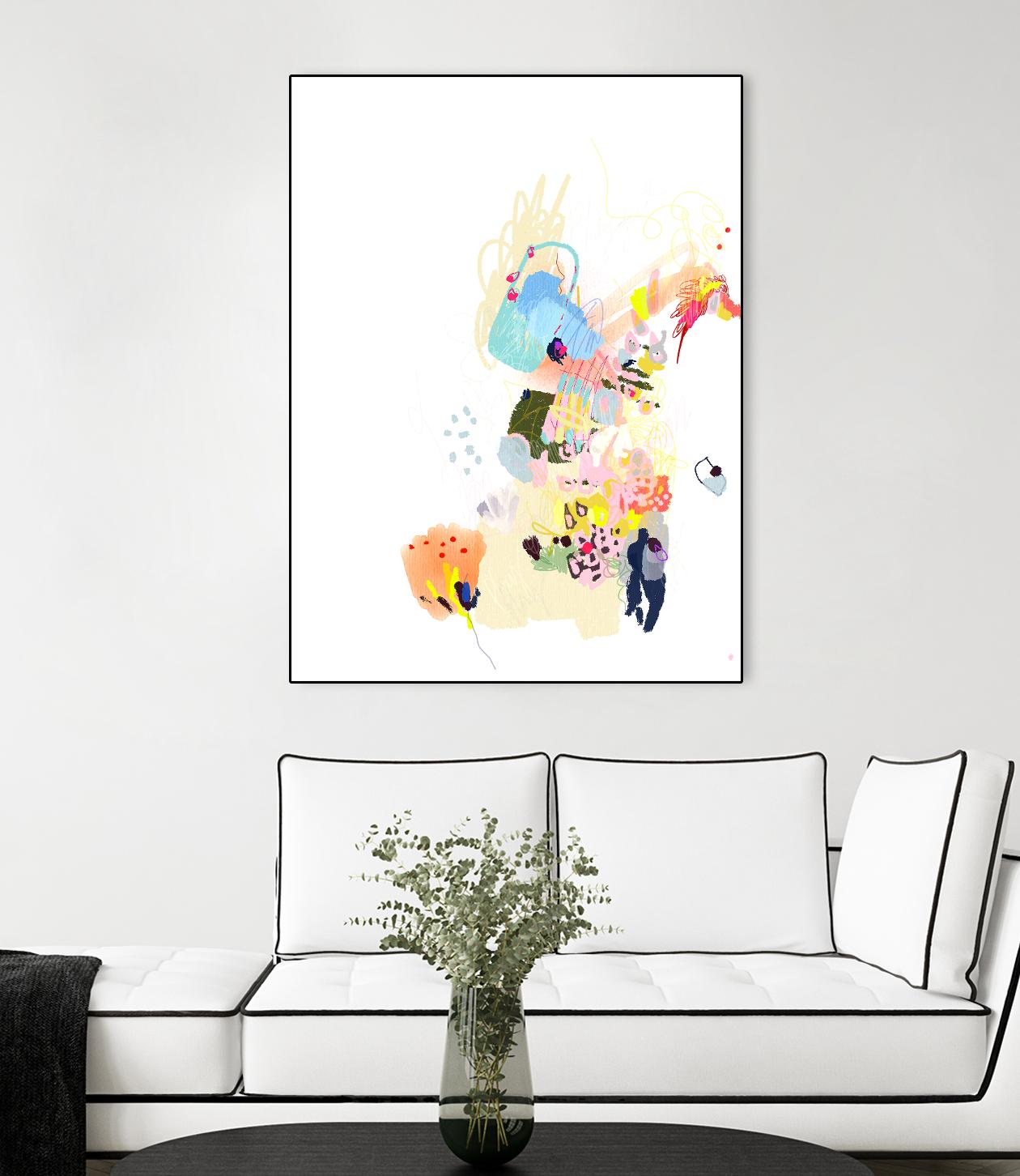 Estudio de Orquideas I by A. Vega on GIANT ART - white floral