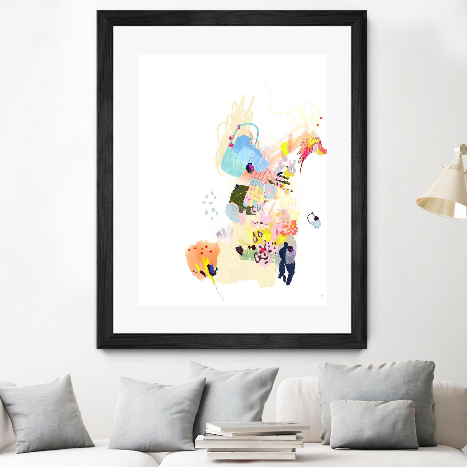 Estudio de Orquideas I by A. Vega on GIANT ART - white floral