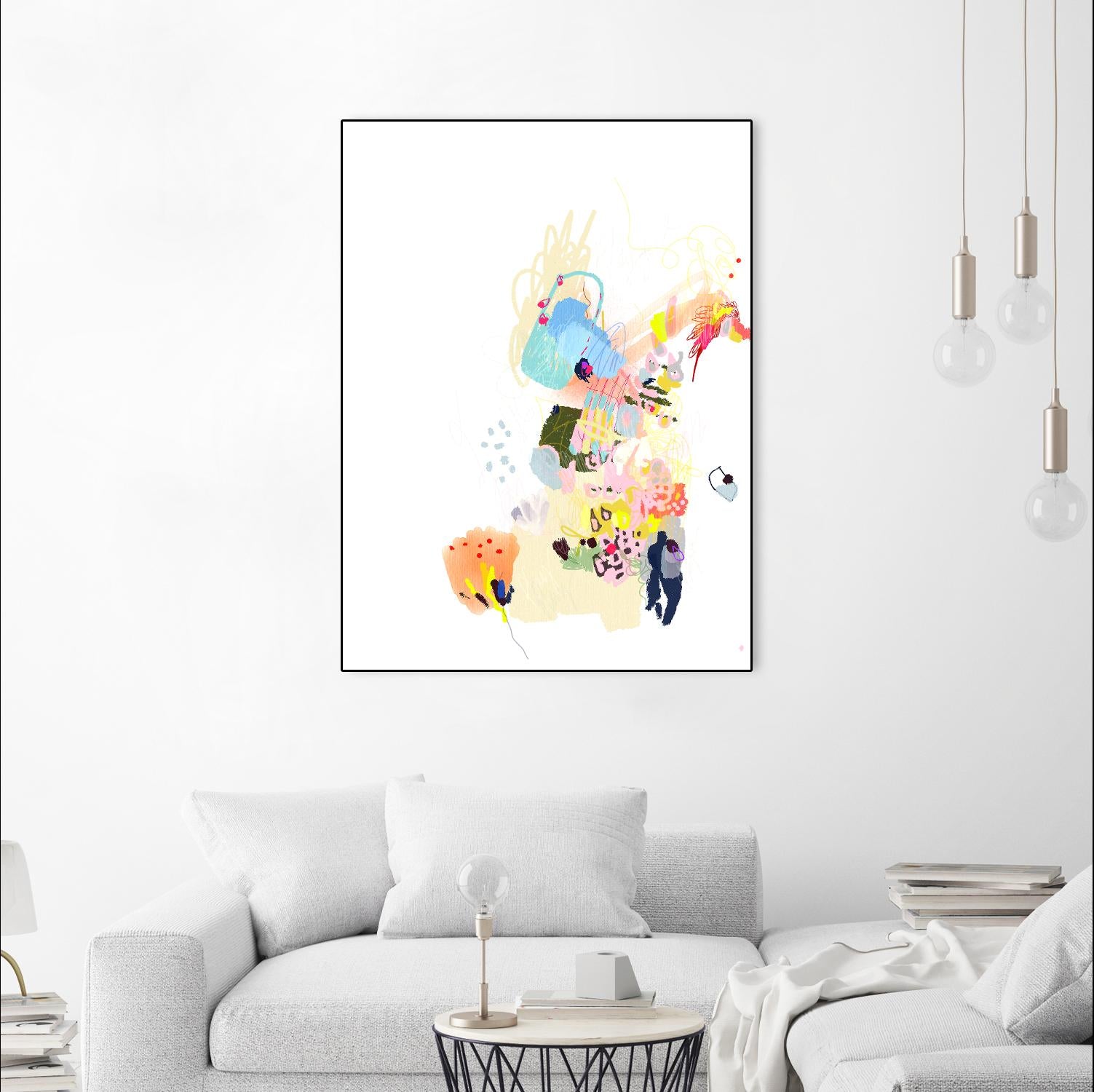 Estudio de Orquideas I by A. Vega on GIANT ART - white floral