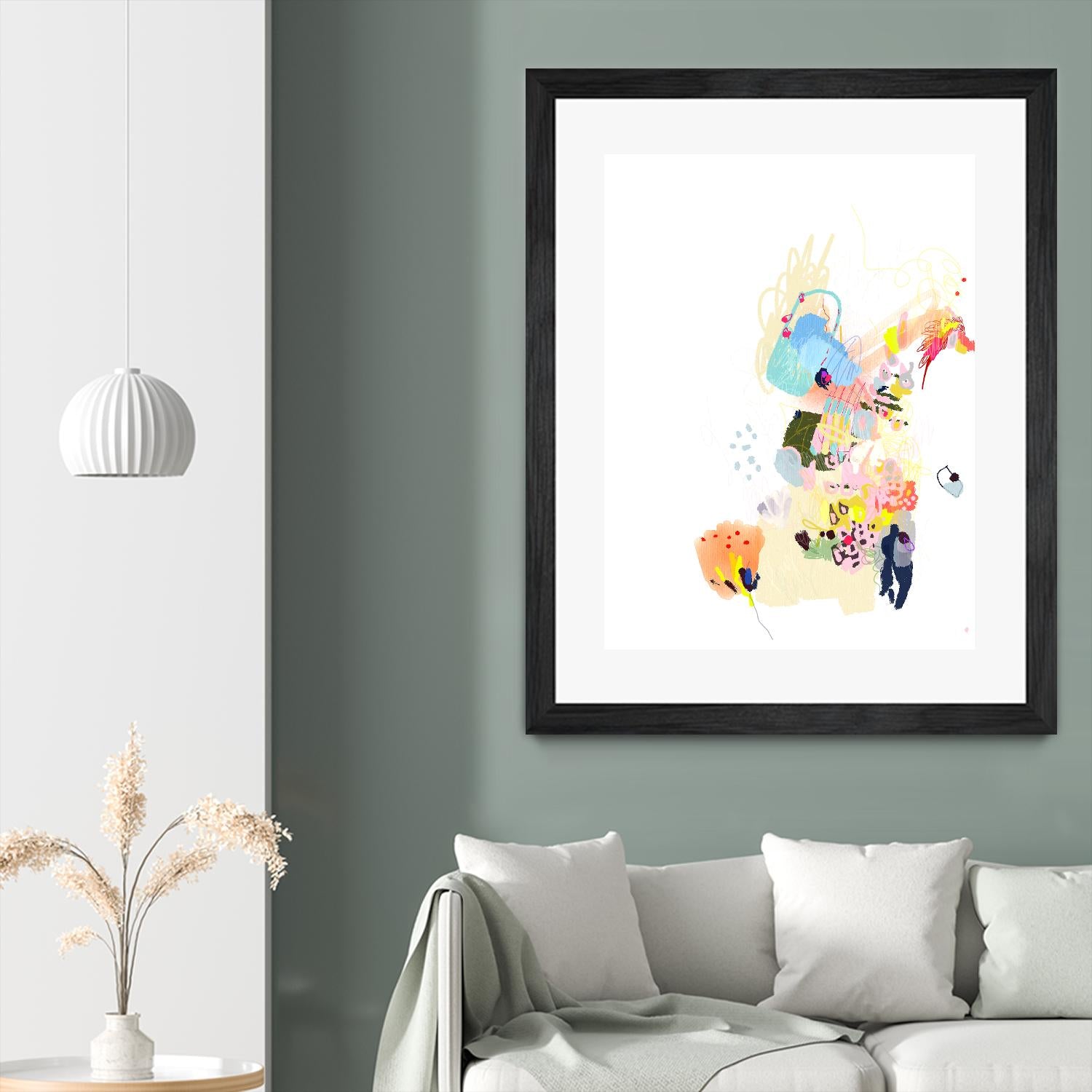 Estudio de Orquideas I by A. Vega on GIANT ART - white floral