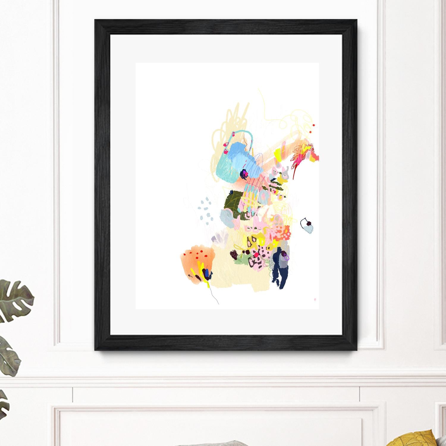 Estudio de Orquideas I by A. Vega on GIANT ART - white floral