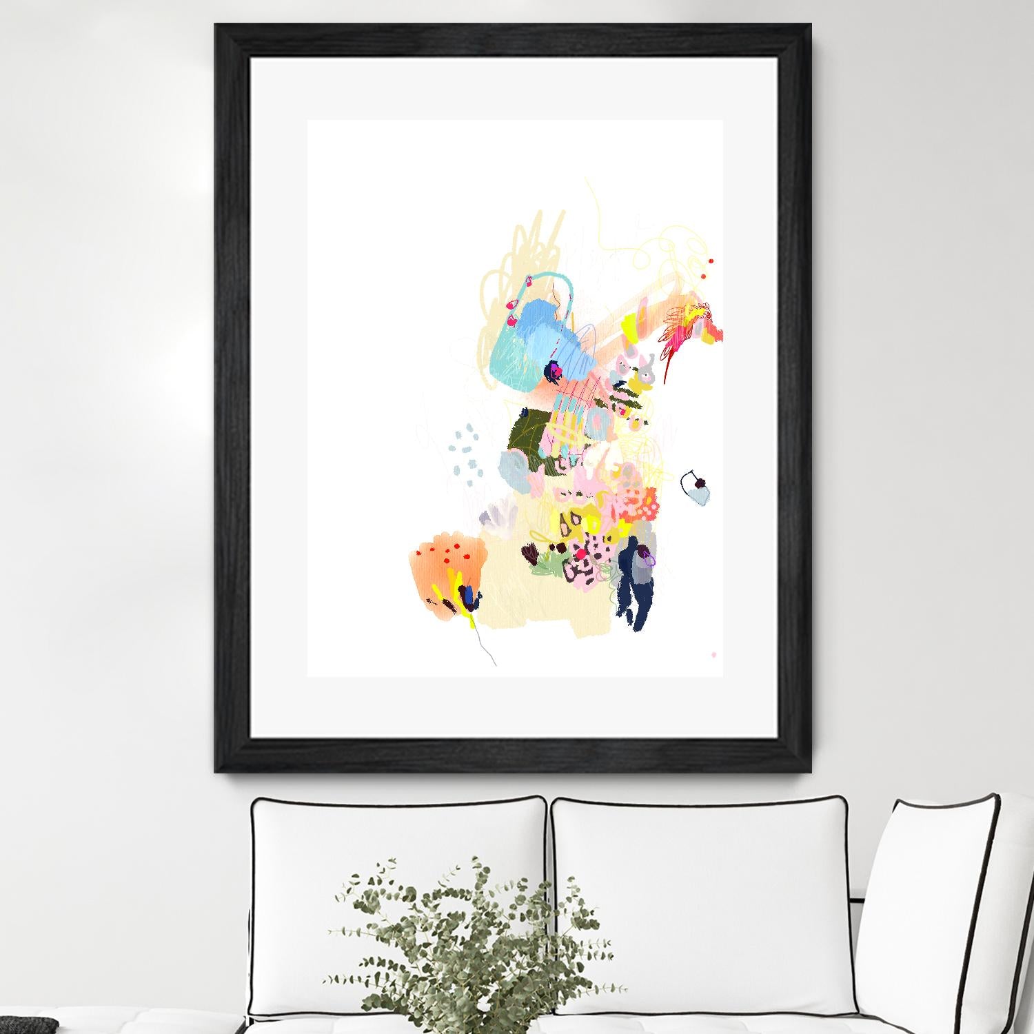 Estudio de Orquideas I by A. Vega on GIANT ART - white floral