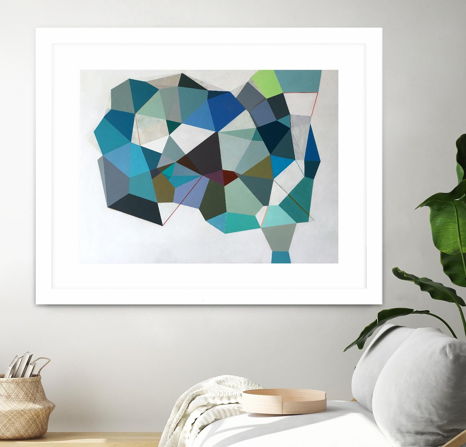 No Apparent Reason by Naomi Taitz Duffy on GIANT ART - multicolor abstracts; contemporary