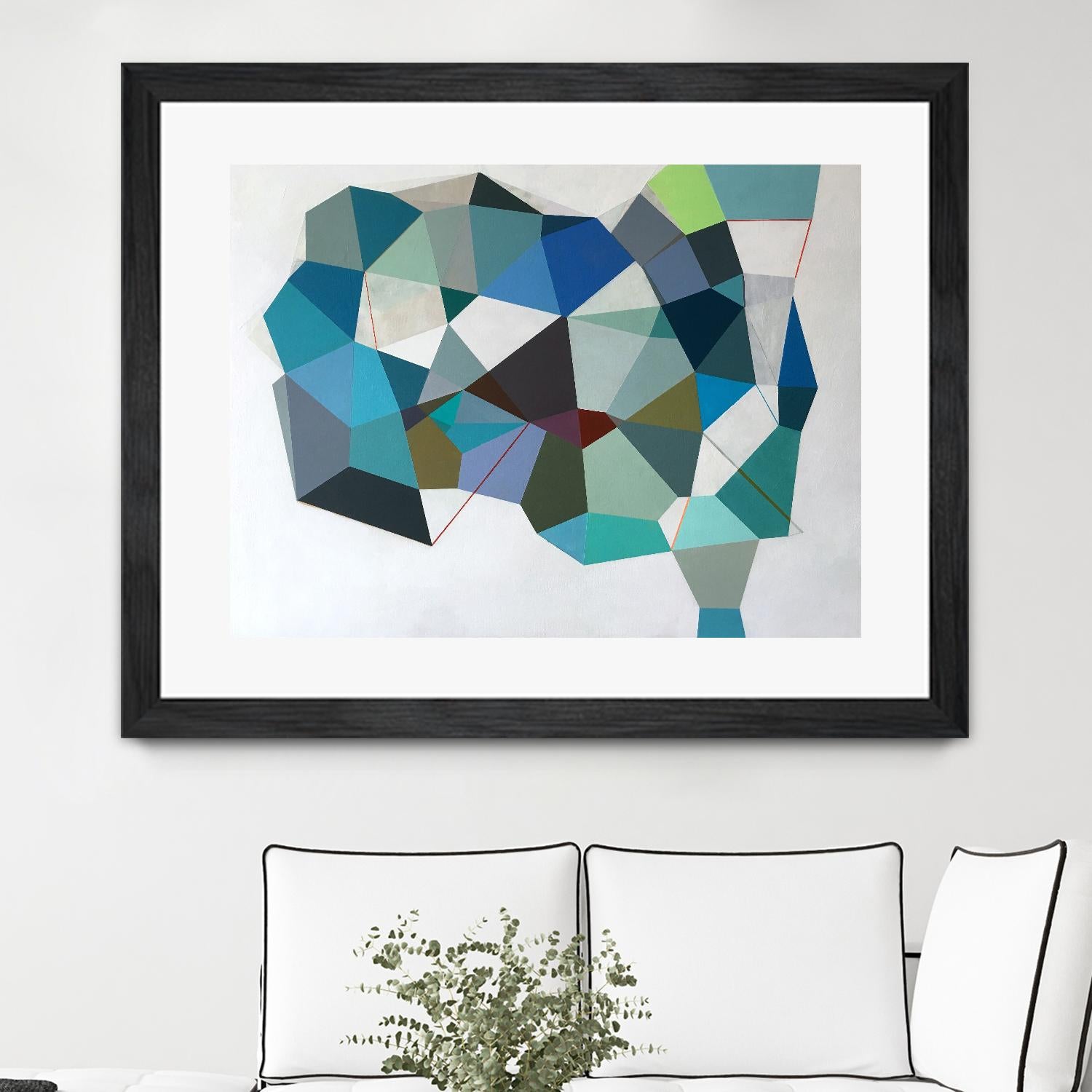 No Apparent Reason by Naomi Taitz Duffy on GIANT ART - multicolor abstracts; contemporary