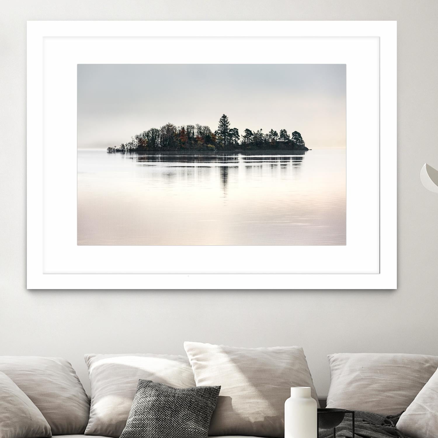 Dawn at Loch Awe by Lynne Douglas on GIANT ART - multi coastal, landscapes, photography, europe, lakes, scotland, sunrises/sunsets, united kingdom