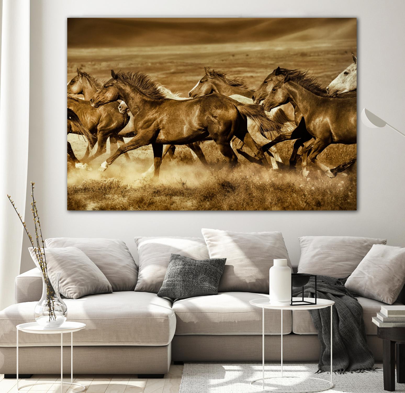 Unbroken by Lisa Dearing on GIANT ART - beige animals