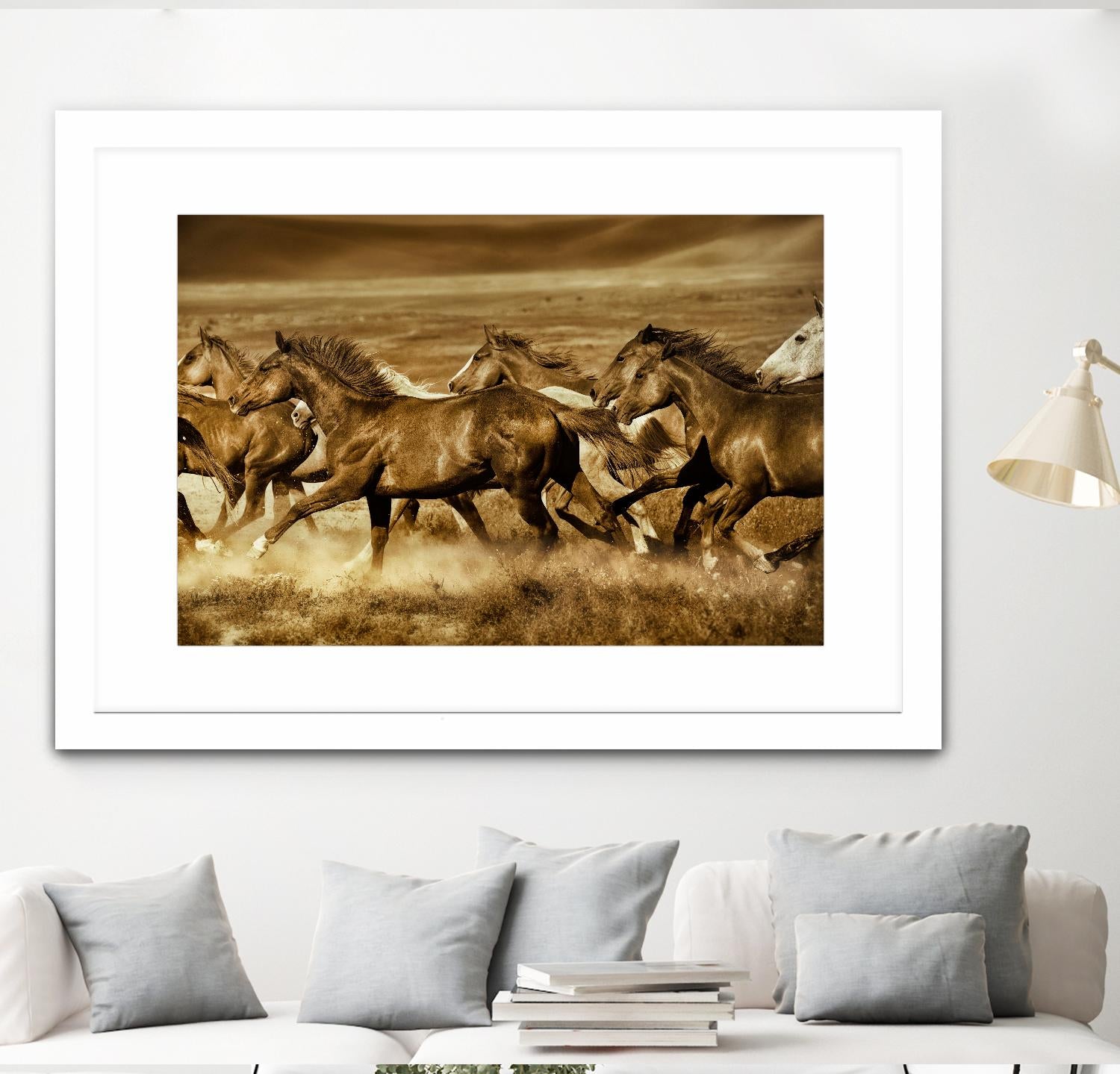 Unbroken by Lisa Dearing on GIANT ART - beige animals