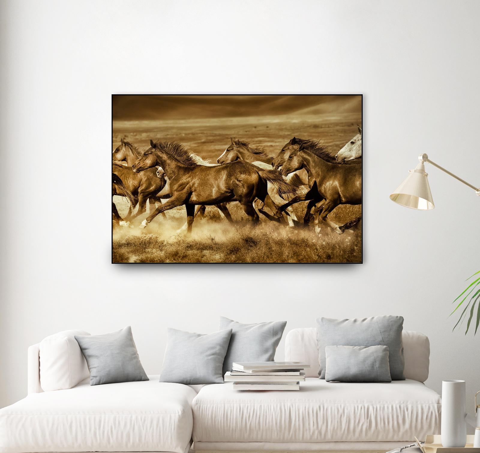 Unbroken by Lisa Dearing on GIANT ART - beige animals