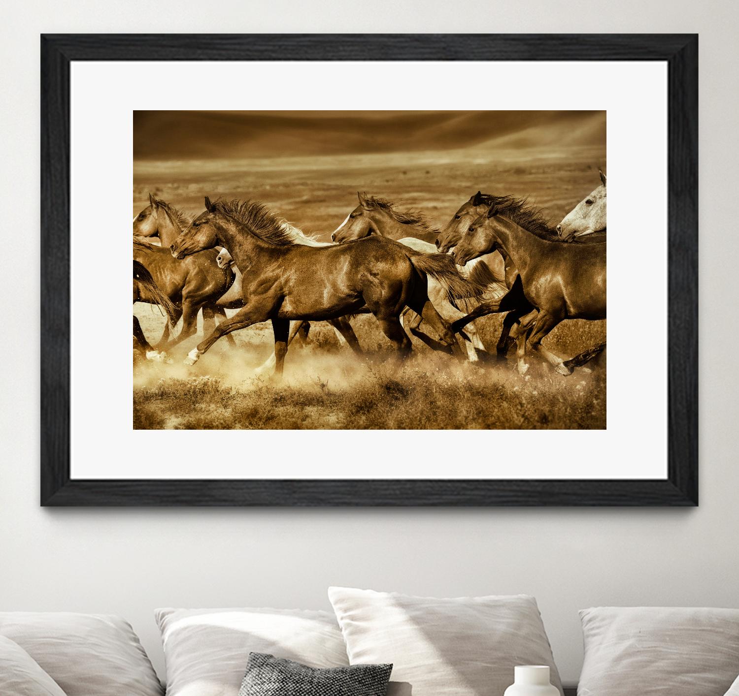 Unbroken by Lisa Dearing on GIANT ART - beige animals