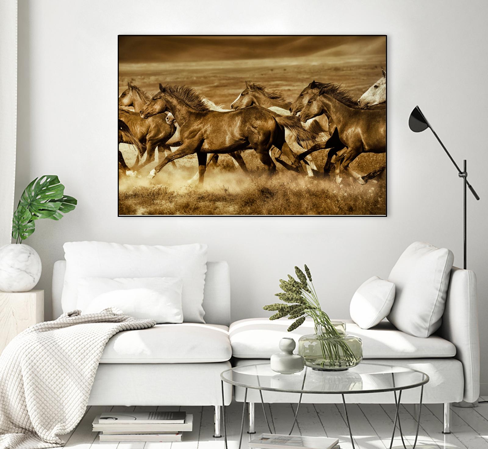 Unbroken by Lisa Dearing on GIANT ART - beige animals
