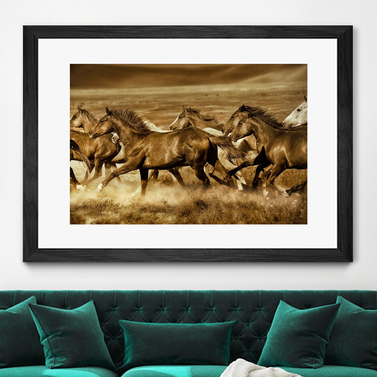 Unbroken by Lisa Dearing on GIANT ART - beige animals