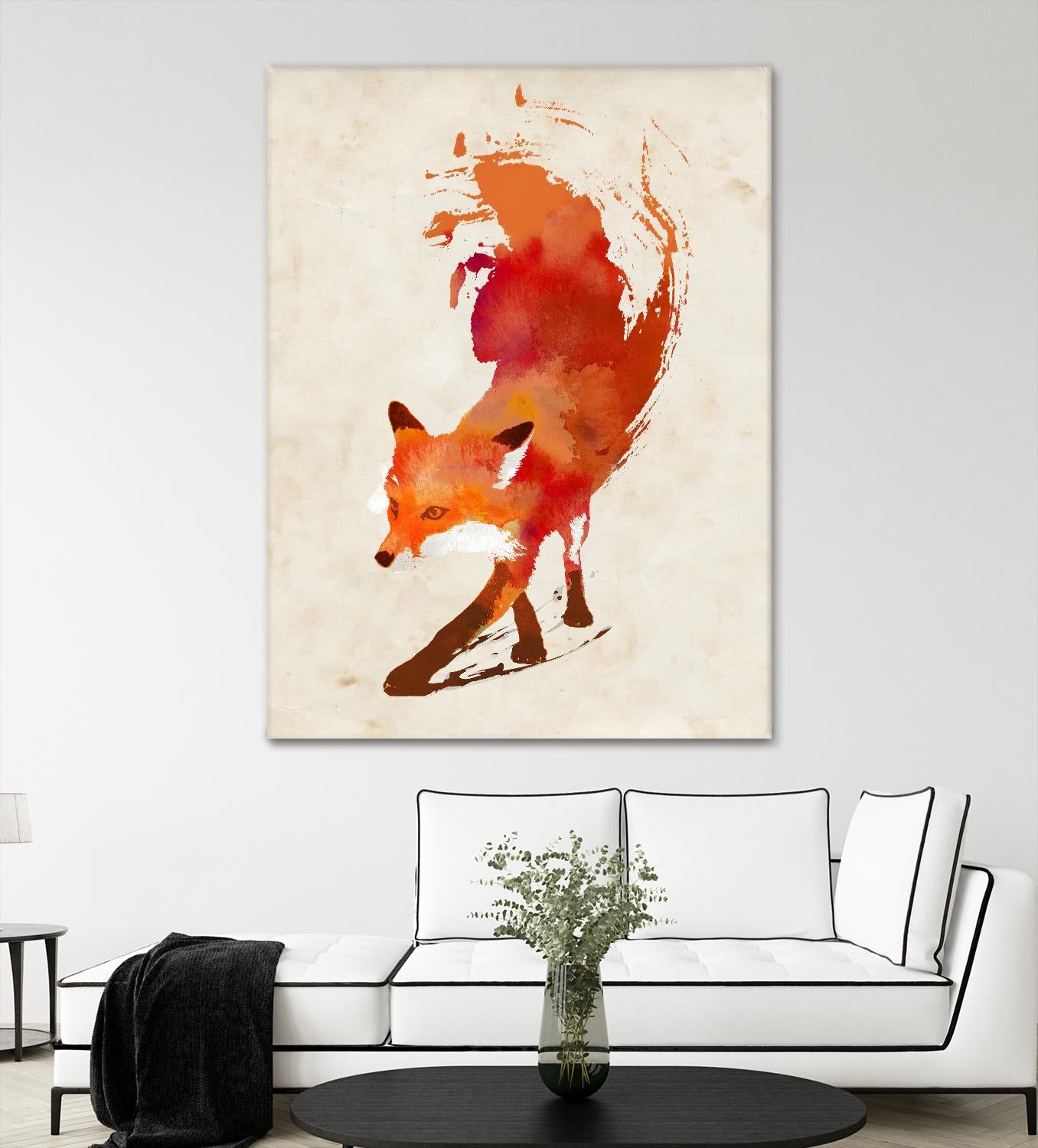 Vulpes Vulpes by Robert Farkas on GIANT ART - beige animals