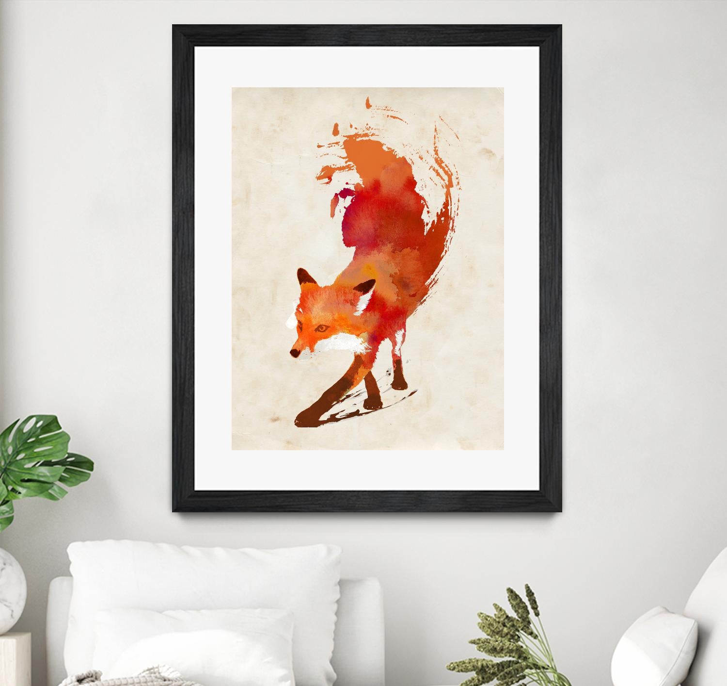 Vulpes Vulpes by Robert Farkas on GIANT ART - beige animals