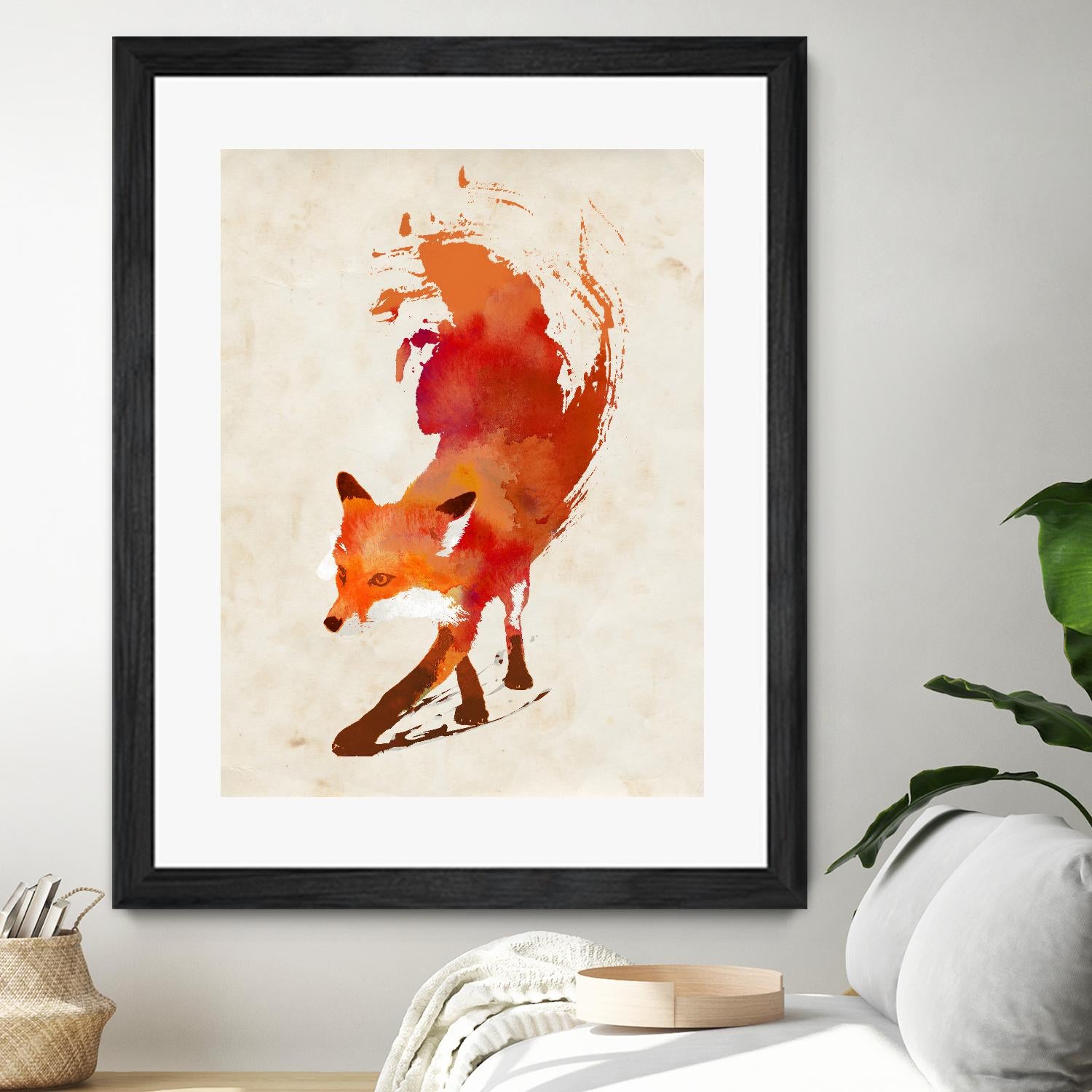 Vulpes Vulpes by Robert Farkas on GIANT ART - beige animals