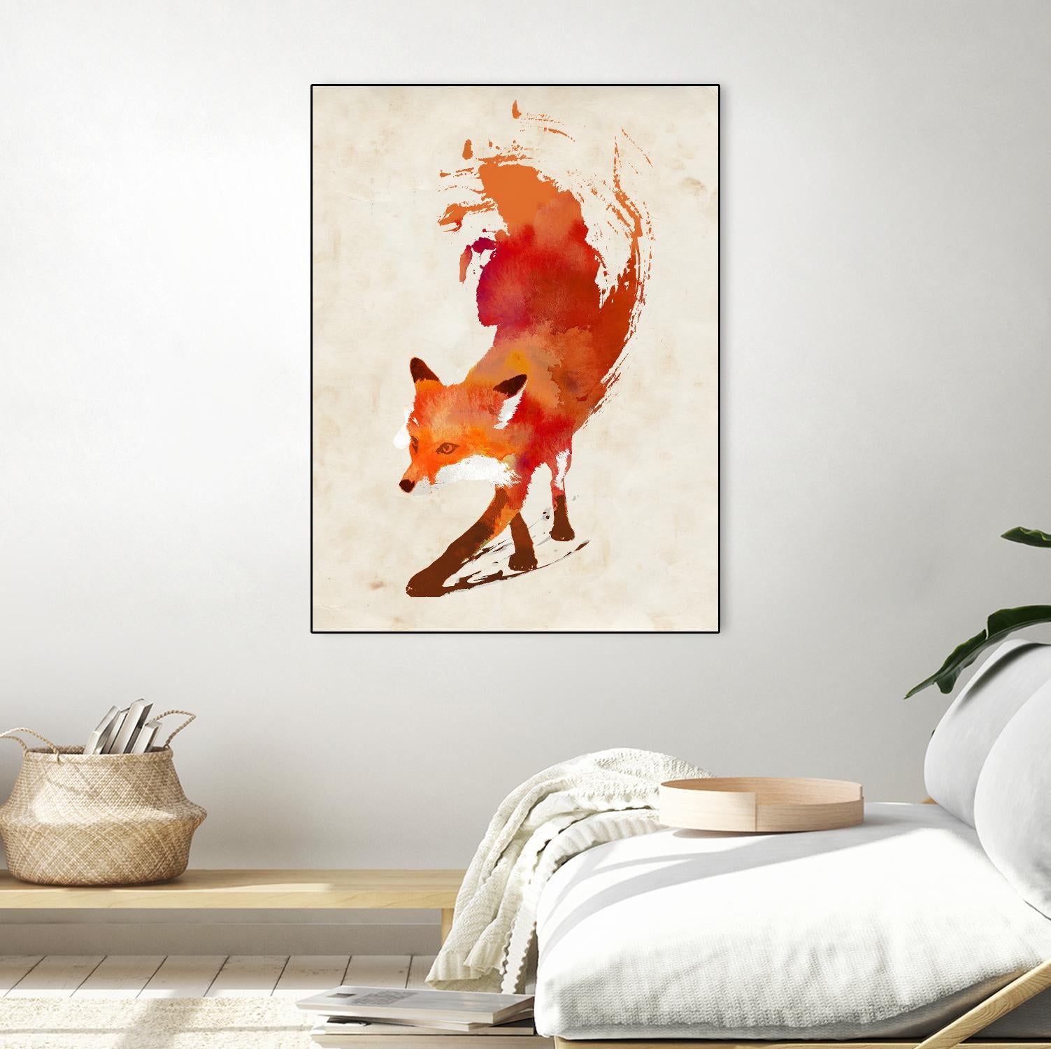 Vulpes Vulpes by Robert Farkas on GIANT ART - beige animals