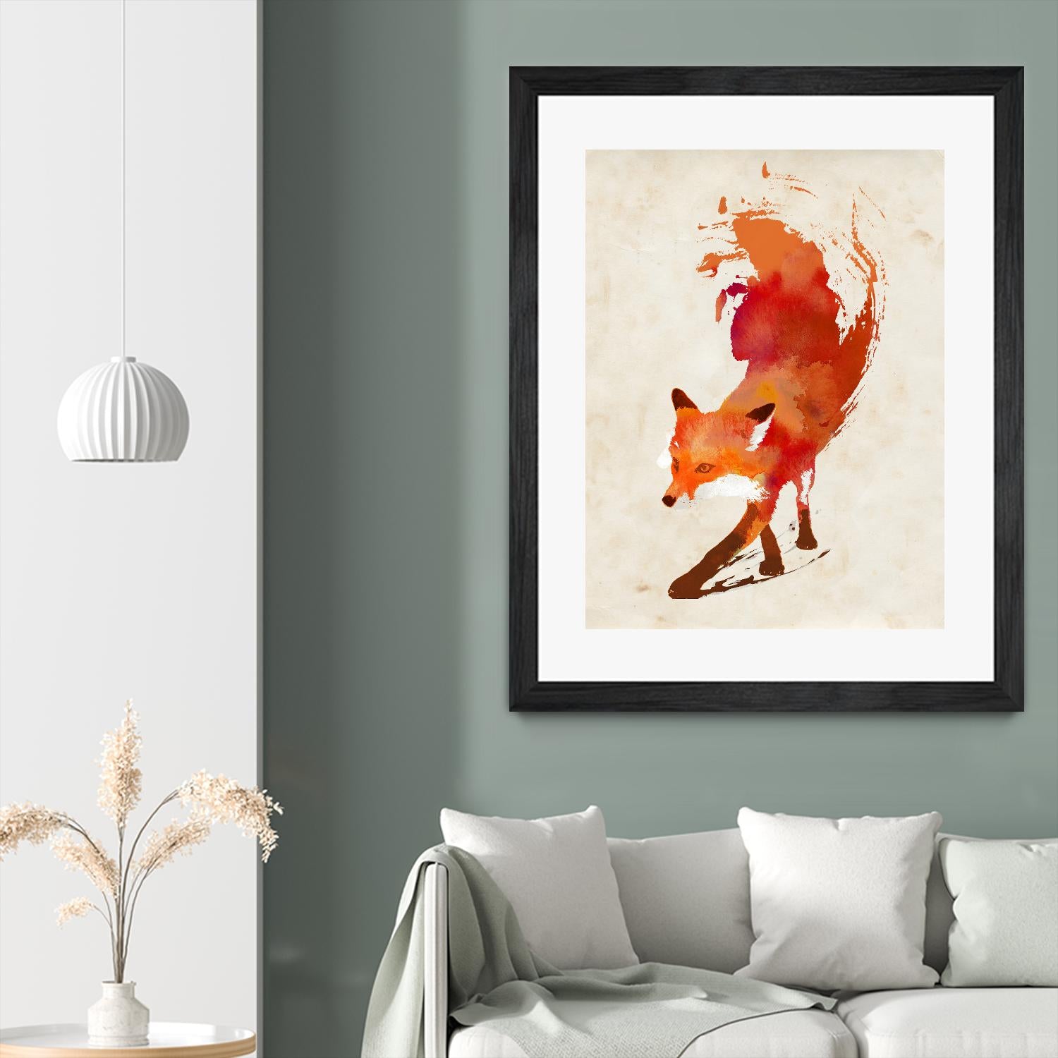 Vulpes Vulpes by Robert Farkas on GIANT ART - beige animals