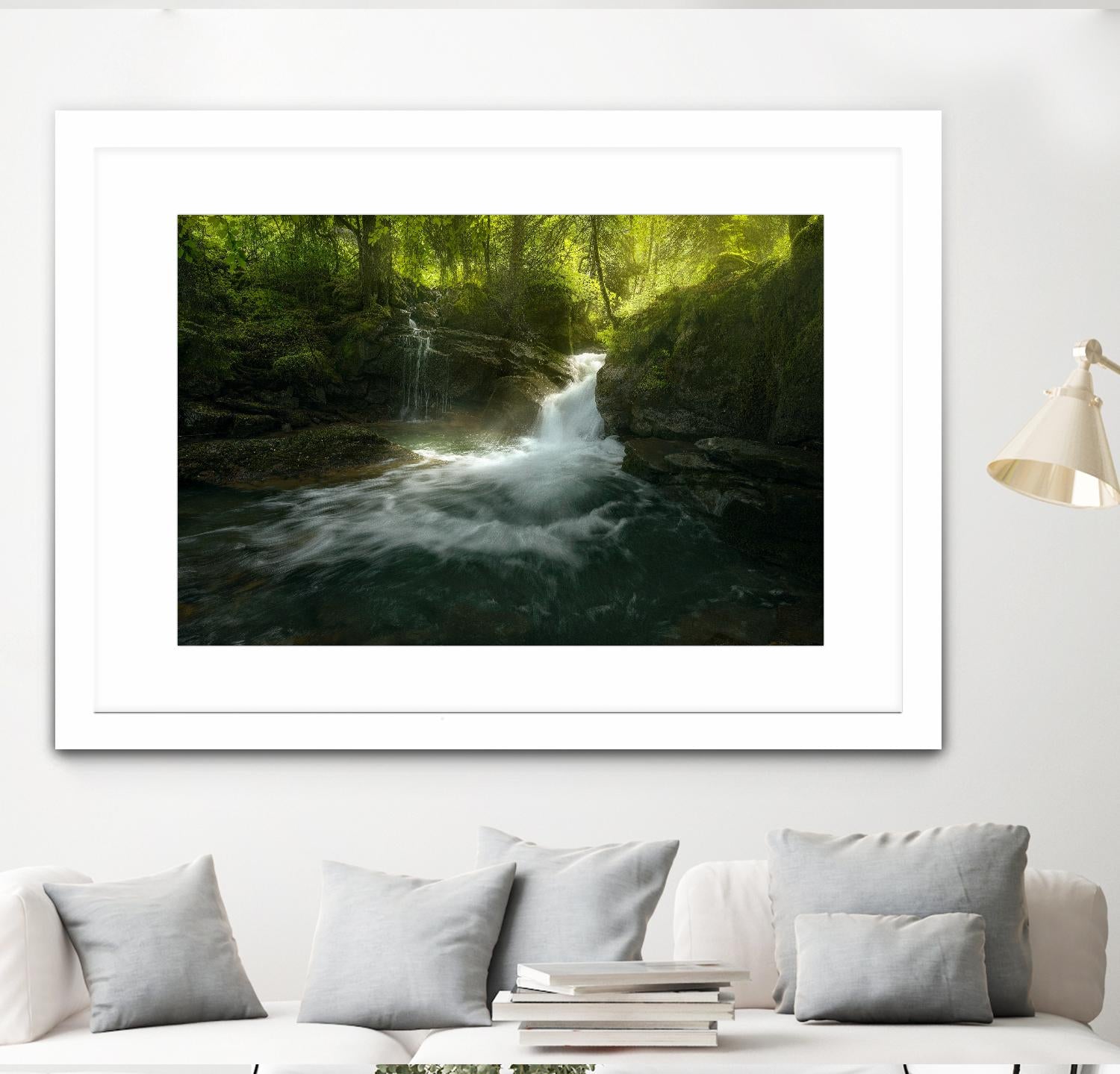 Stream of Life by Enrico Fossati on GIANT ART - multicolor photography; landscapes