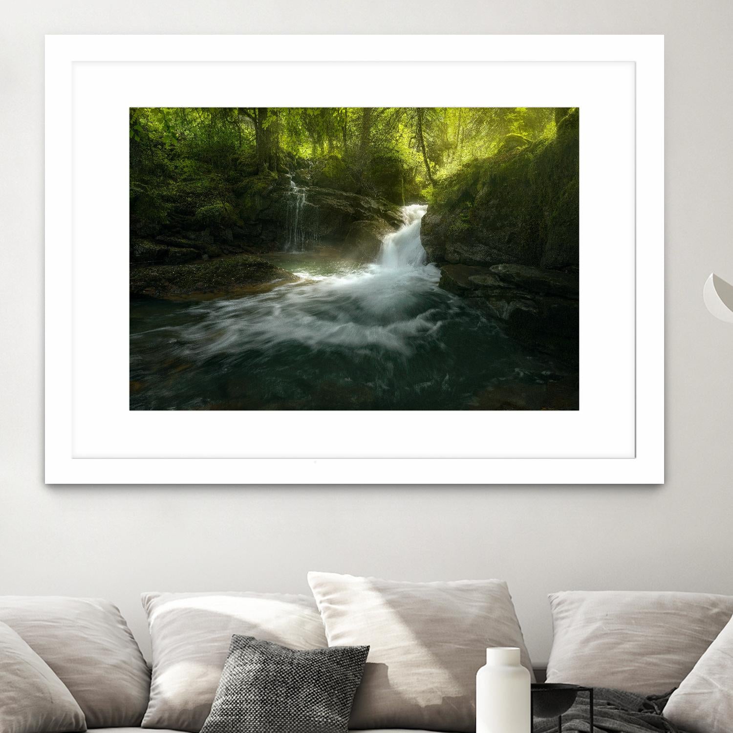 Stream of Life by Enrico Fossati on GIANT ART - multicolor photography; landscapes