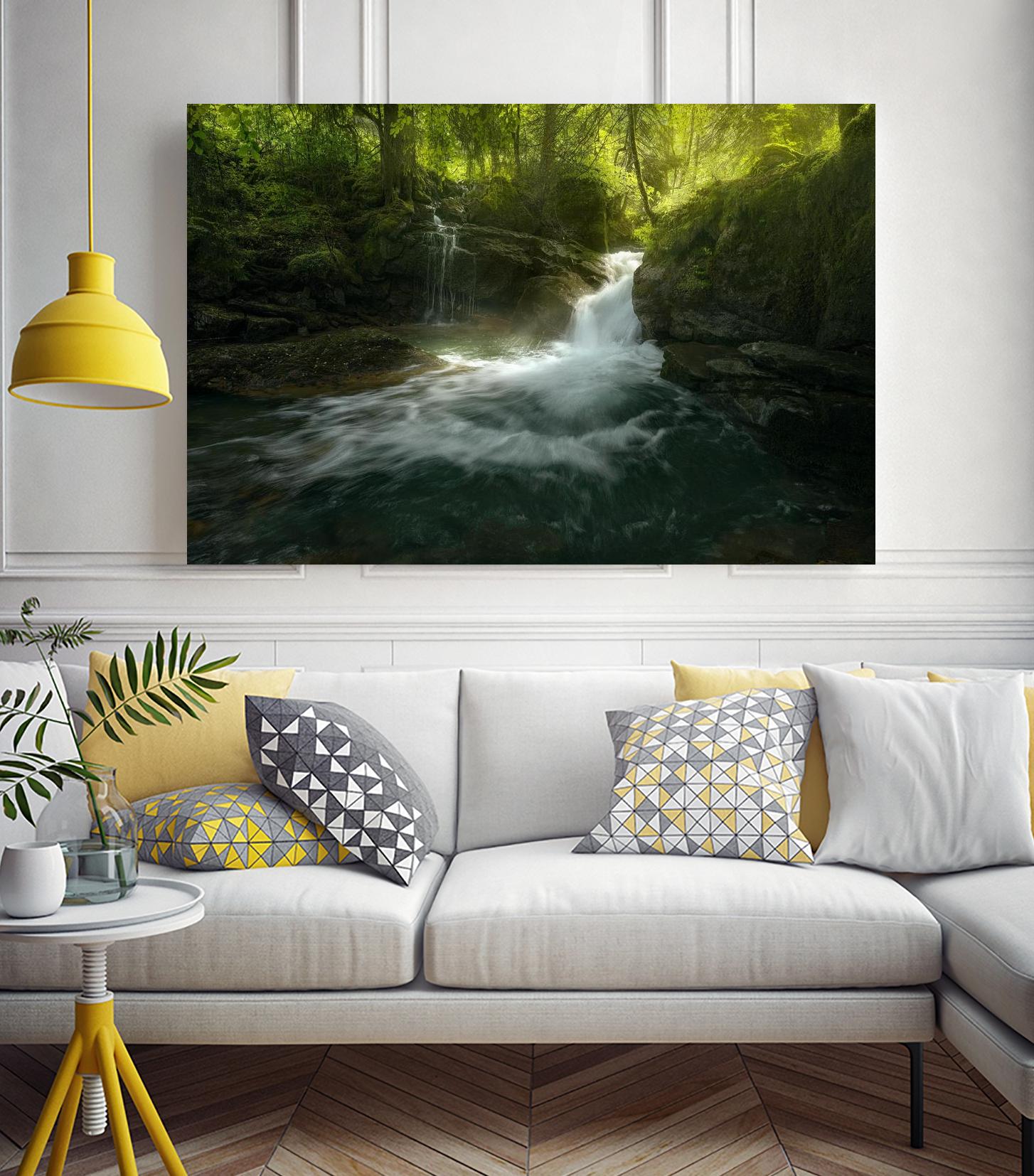 Stream of Life by Enrico Fossati on GIANT ART - multicolor photography; landscapes