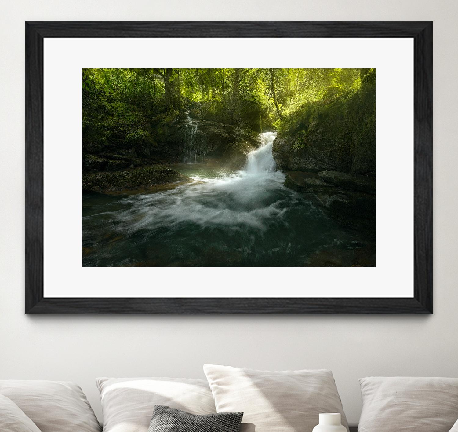 Stream of Life by Enrico Fossati on GIANT ART - multicolor photography; landscapes