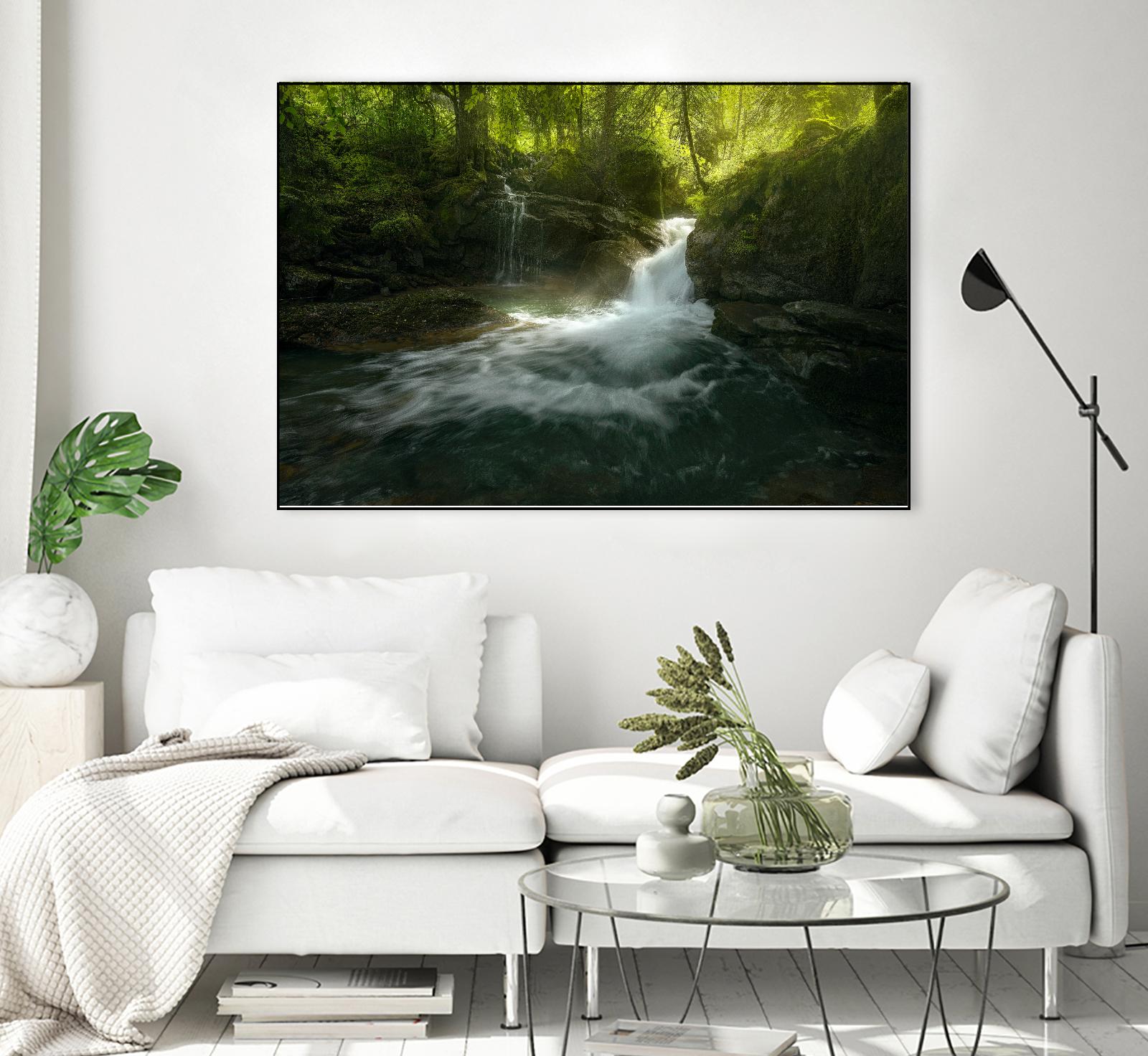 Stream of Life by Enrico Fossati on GIANT ART - multicolor photography; landscapes