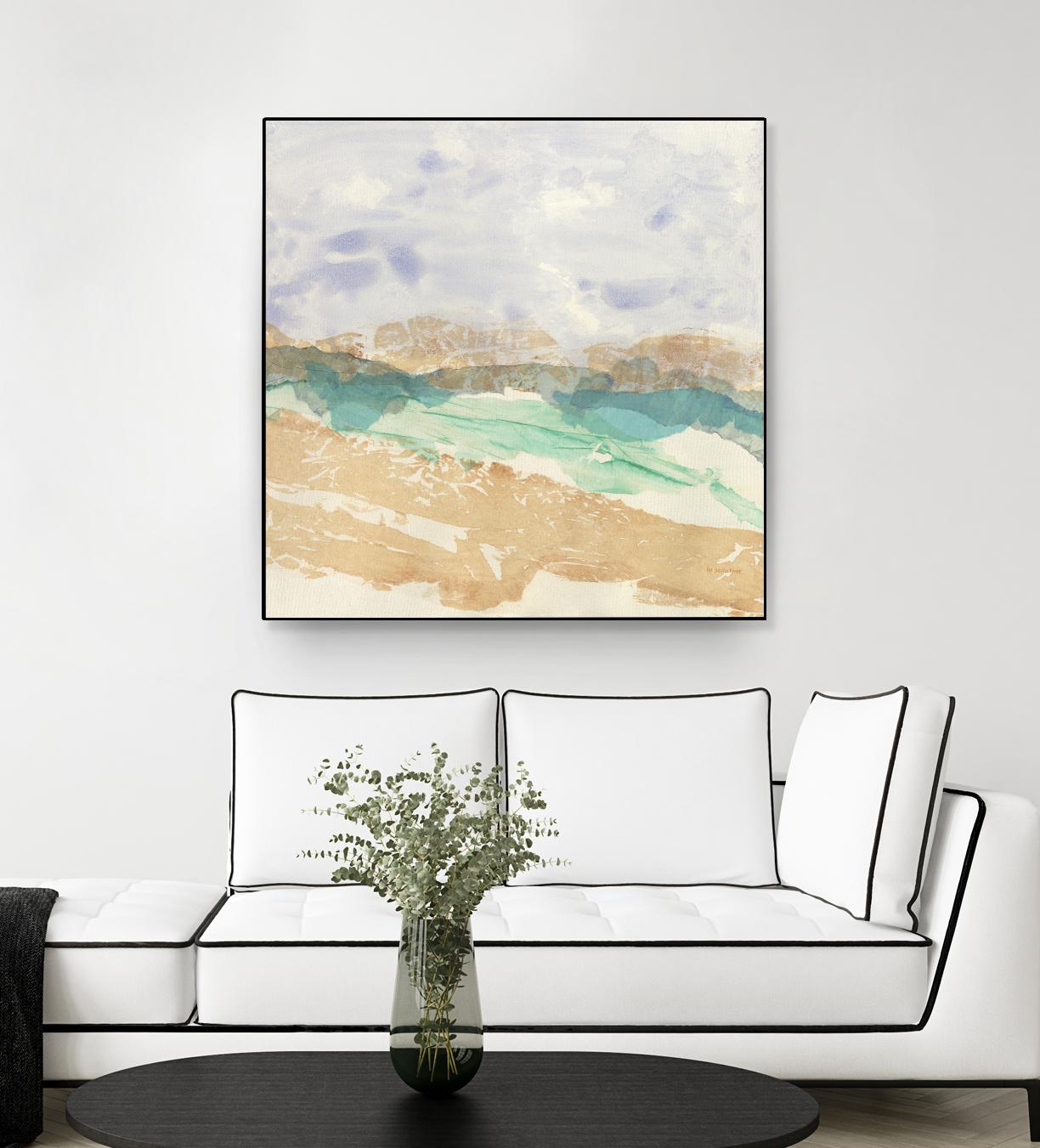 Mountain in Washi by Jan Sullivan Fowler on GIANT ART - multicolor abstracts; contemporary