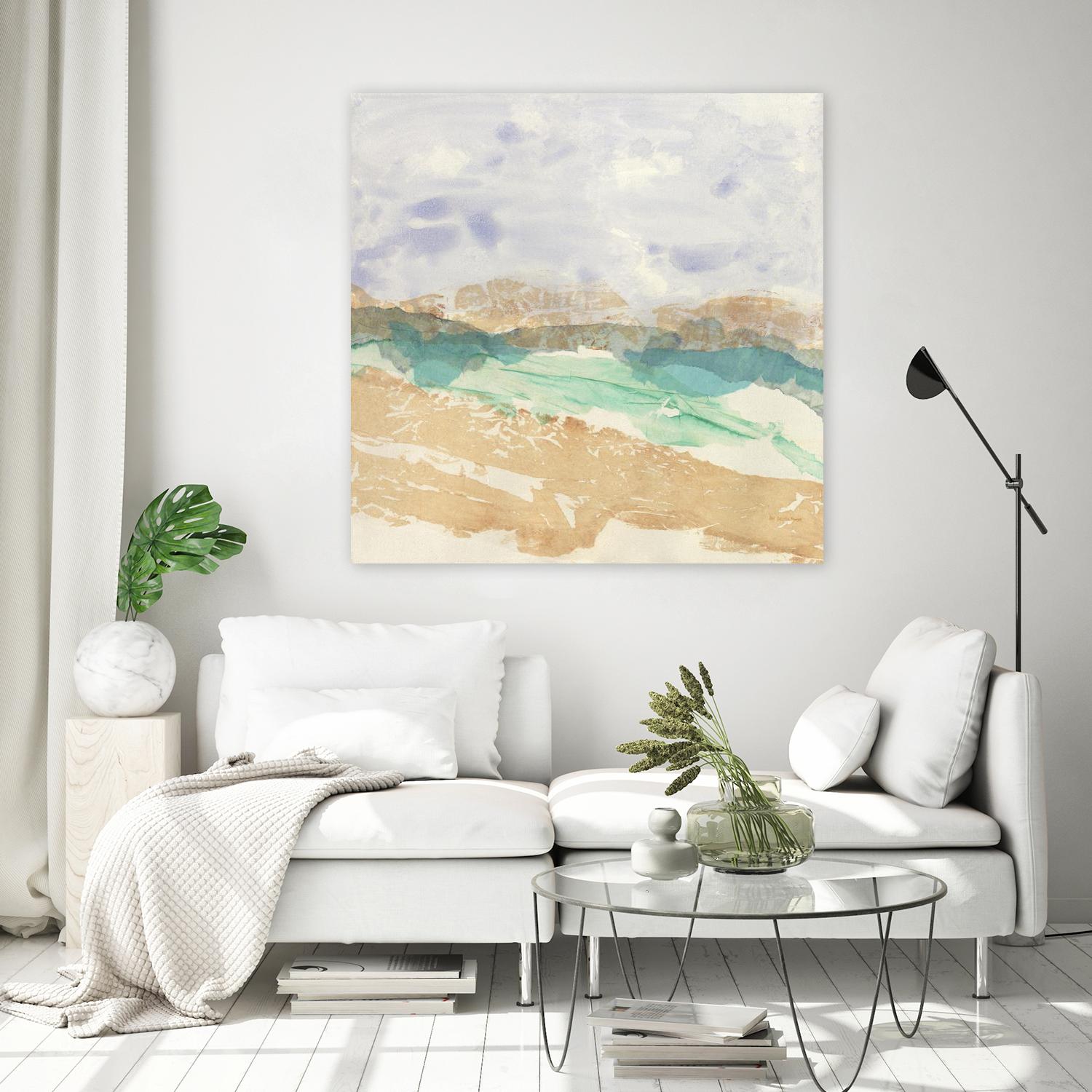 Mountain in Washi by Jan Sullivan Fowler on GIANT ART - multicolor abstracts; contemporary