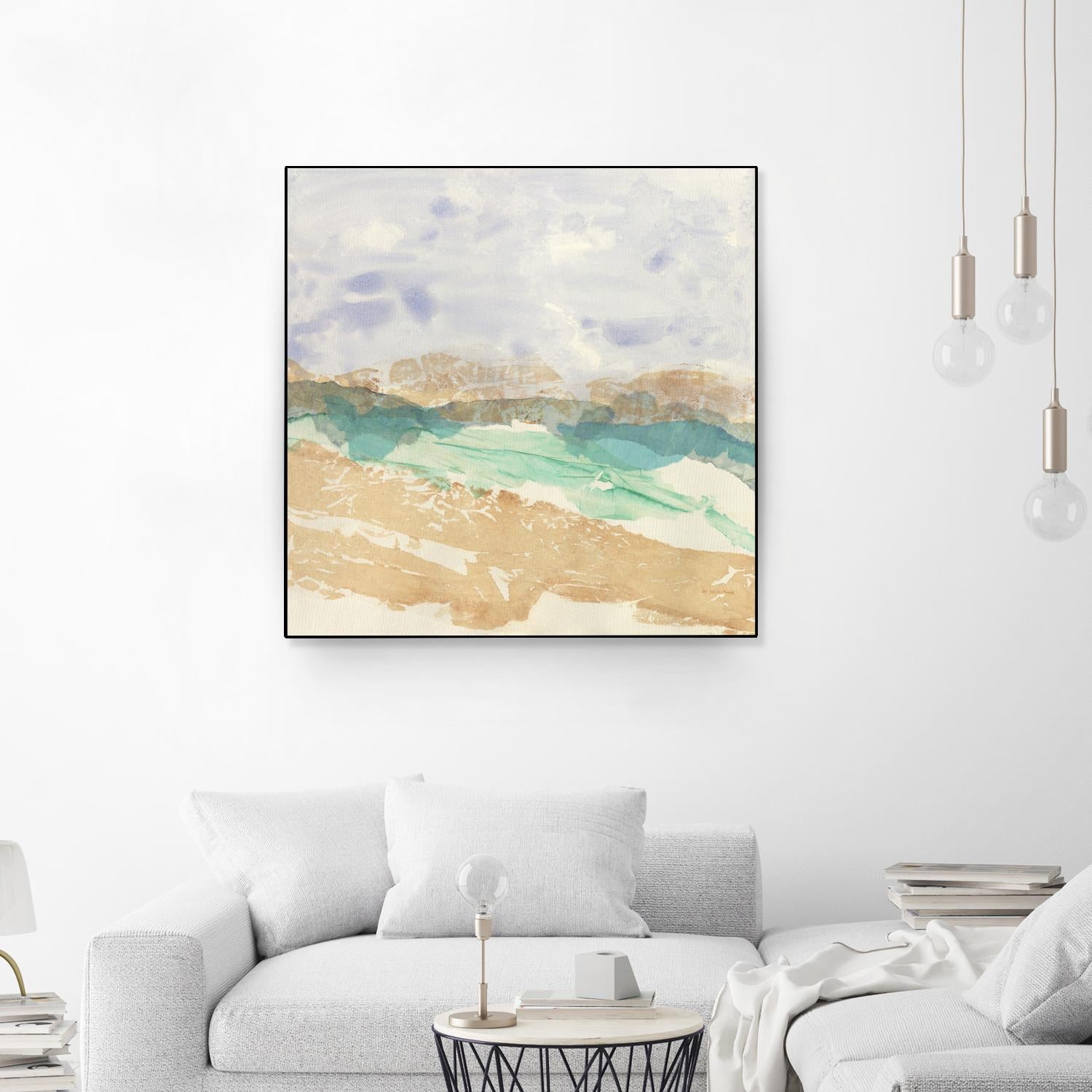 Mountain in Washi by Jan Sullivan Fowler on GIANT ART - multicolor abstracts; contemporary