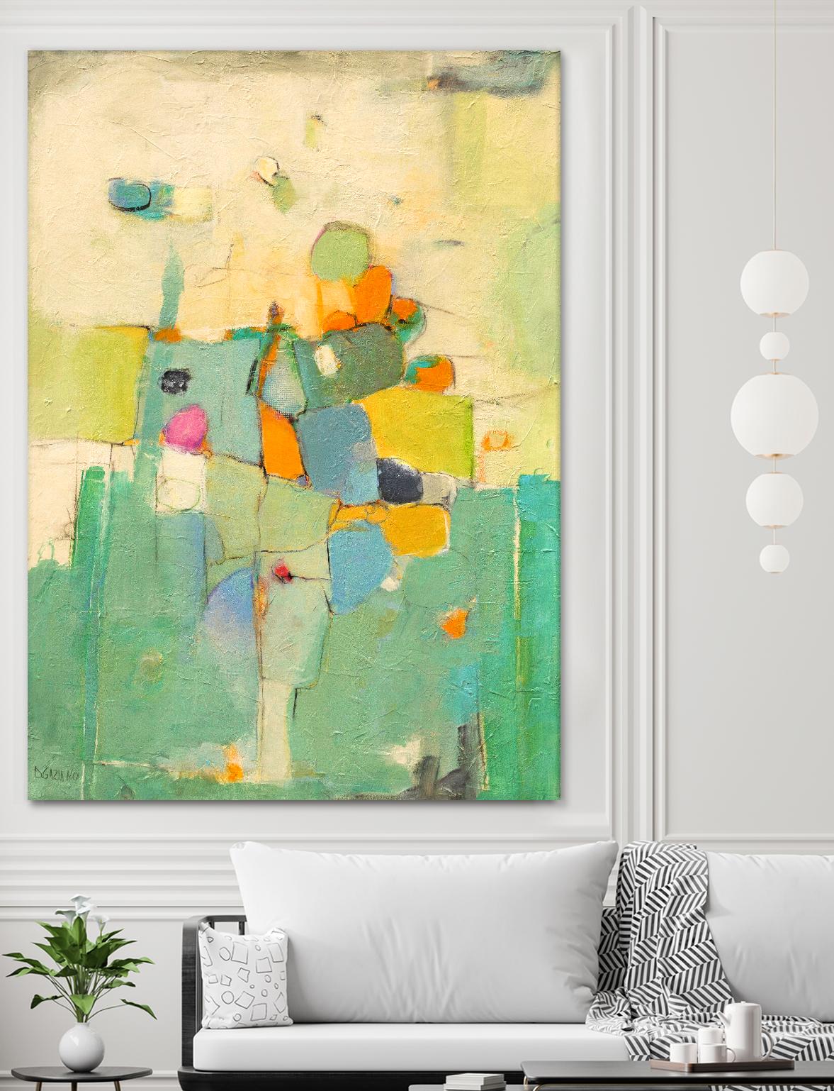 Majestic by Dorothy Gaziano on GIANT ART - beige abstract