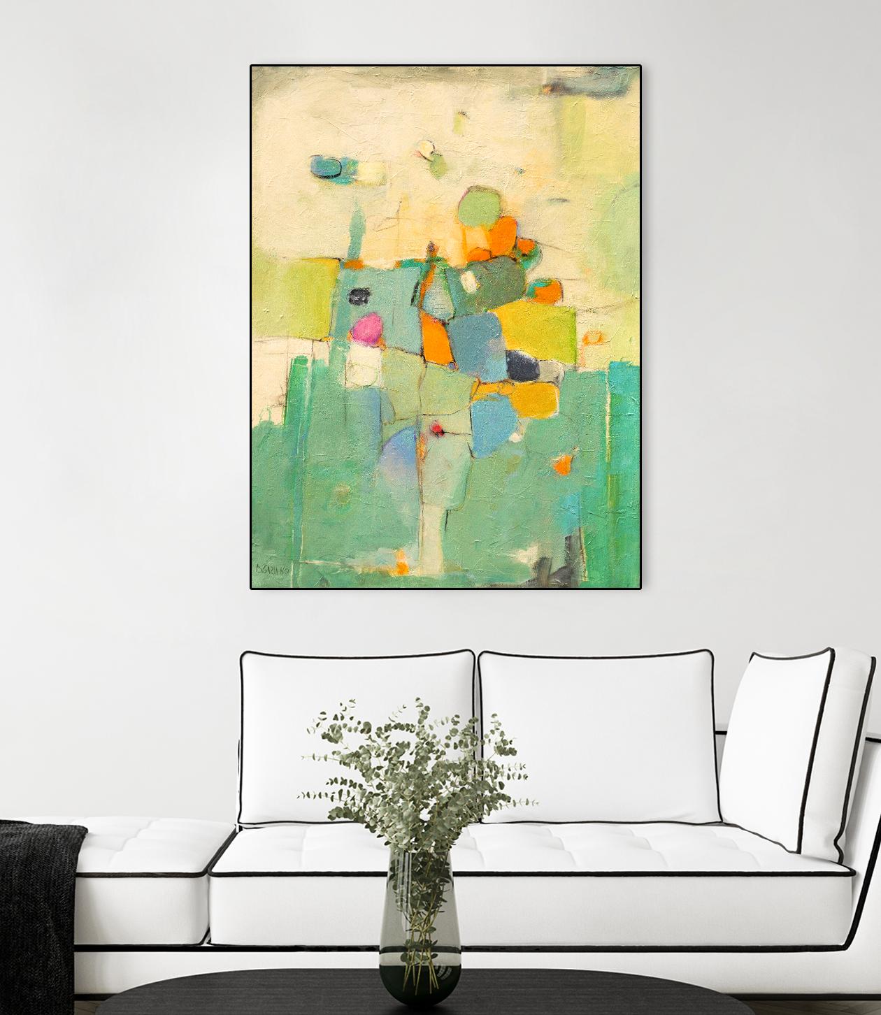 Majestic by Dorothy Gaziano on GIANT ART - beige abstract