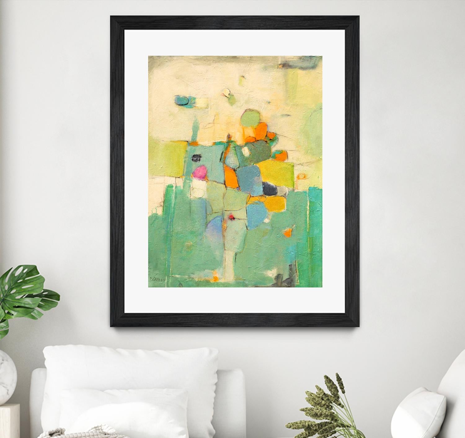 Majestic by Dorothy Gaziano on GIANT ART - beige abstract