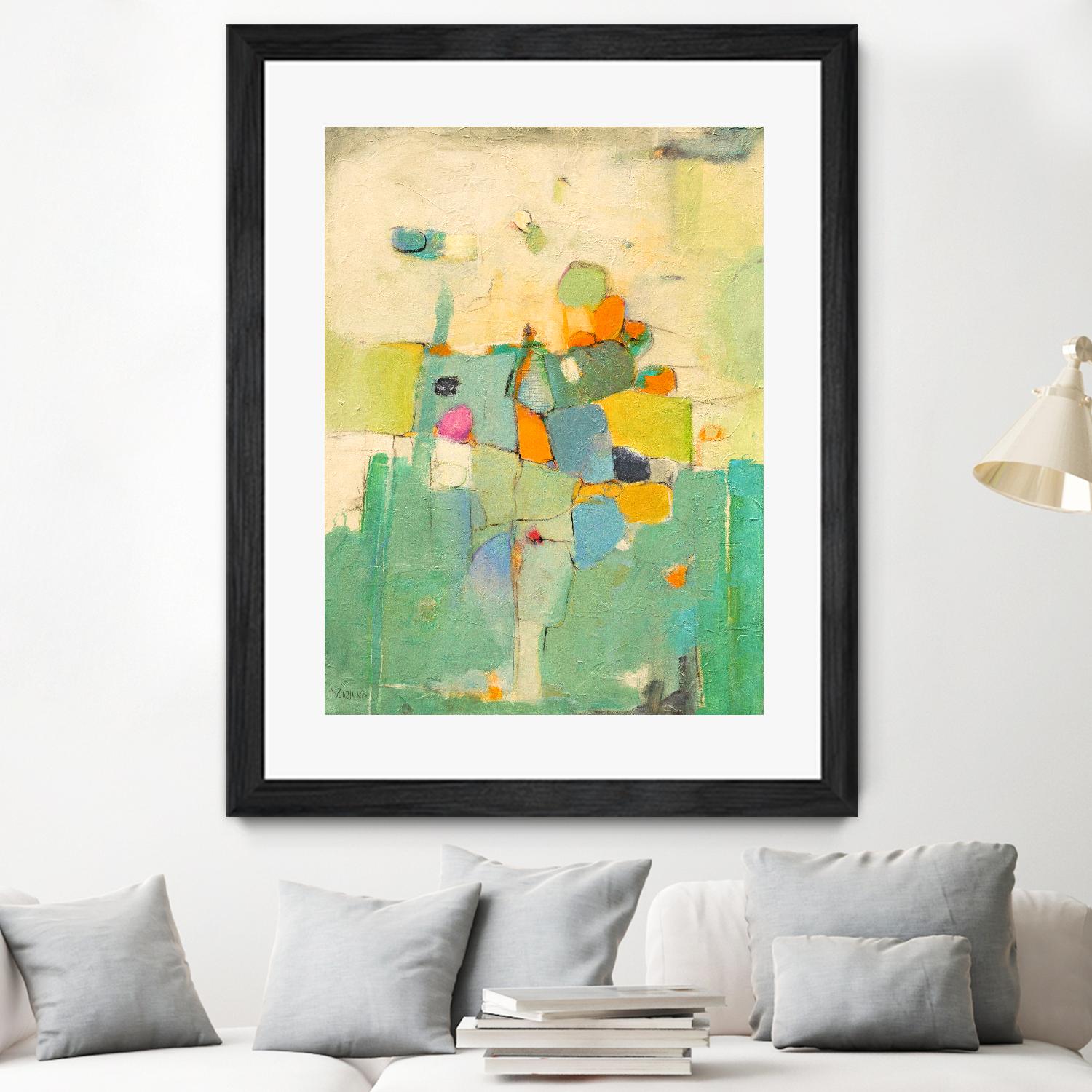 Majestic by Dorothy Gaziano on GIANT ART - beige abstract