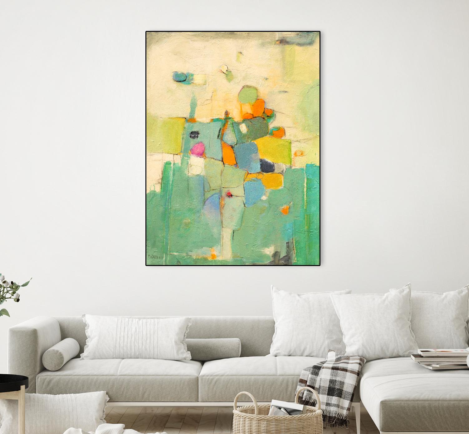 Majestic by Dorothy Gaziano on GIANT ART - beige abstract