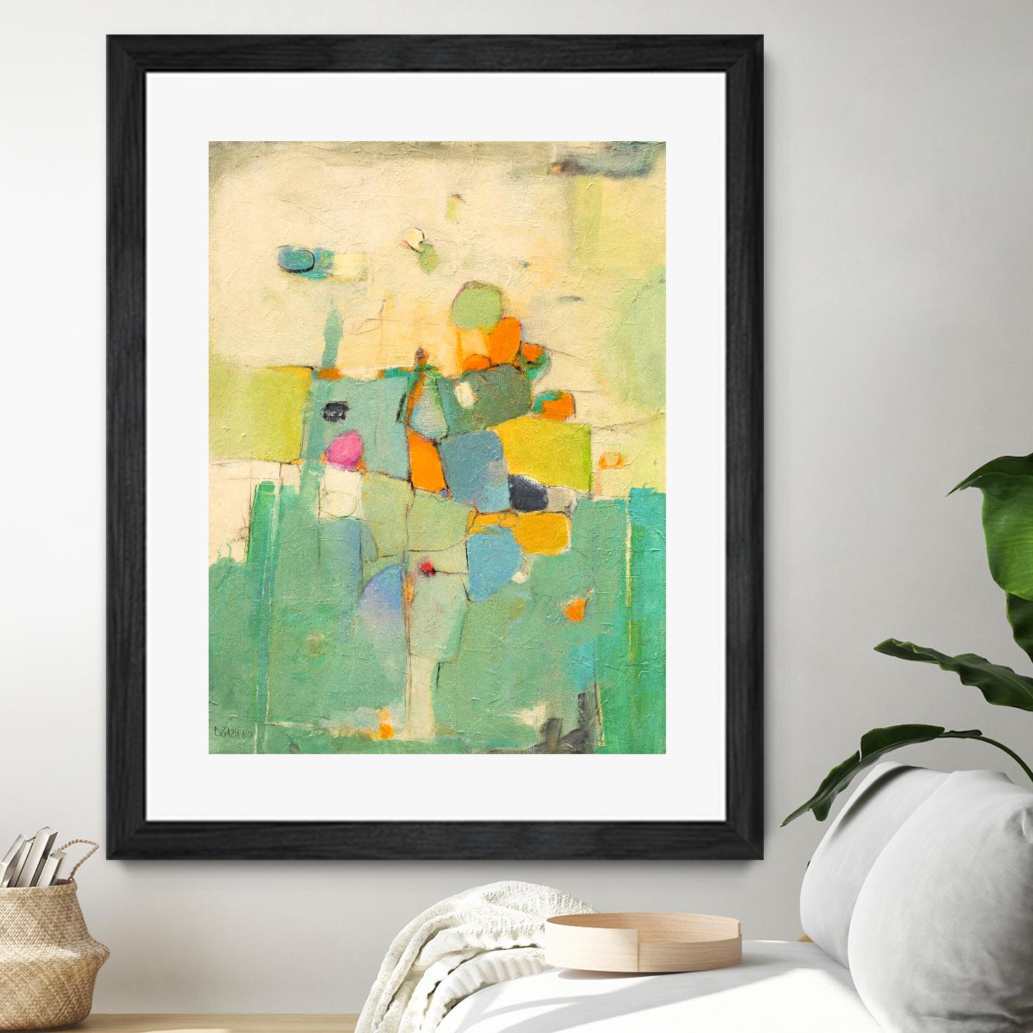 Majestic by Dorothy Gaziano on GIANT ART - beige abstract