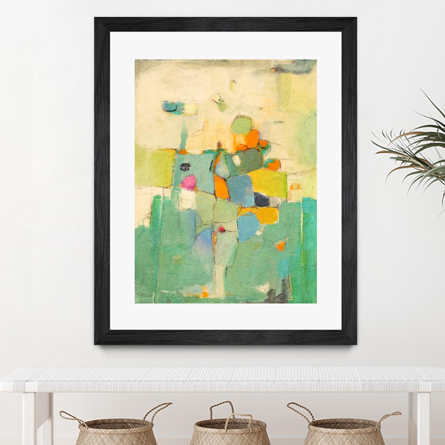 Majestic by Dorothy Gaziano on GIANT ART - beige abstract