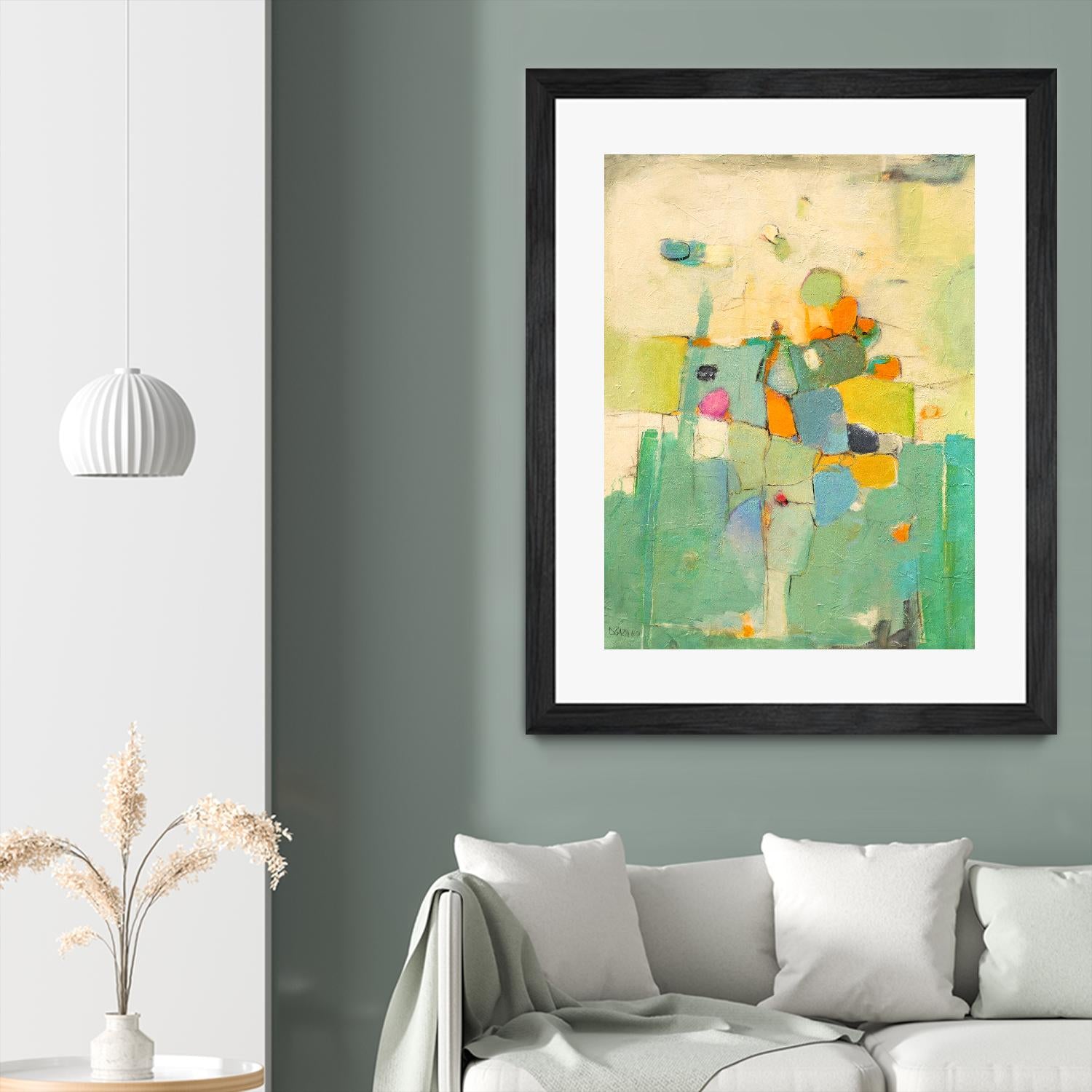 Majestic by Dorothy Gaziano on GIANT ART - beige abstract