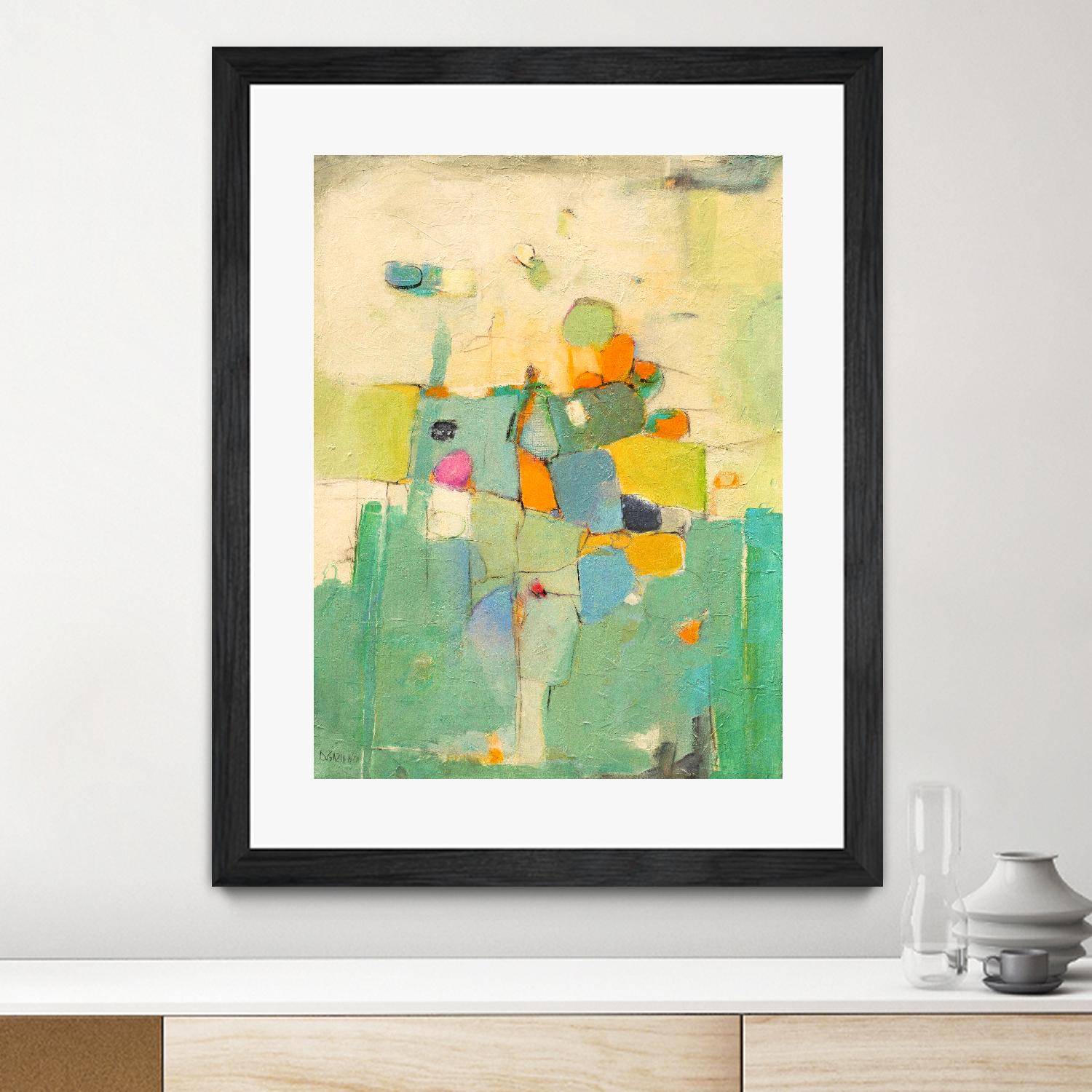 Majestic by Dorothy Gaziano on GIANT ART - beige abstract