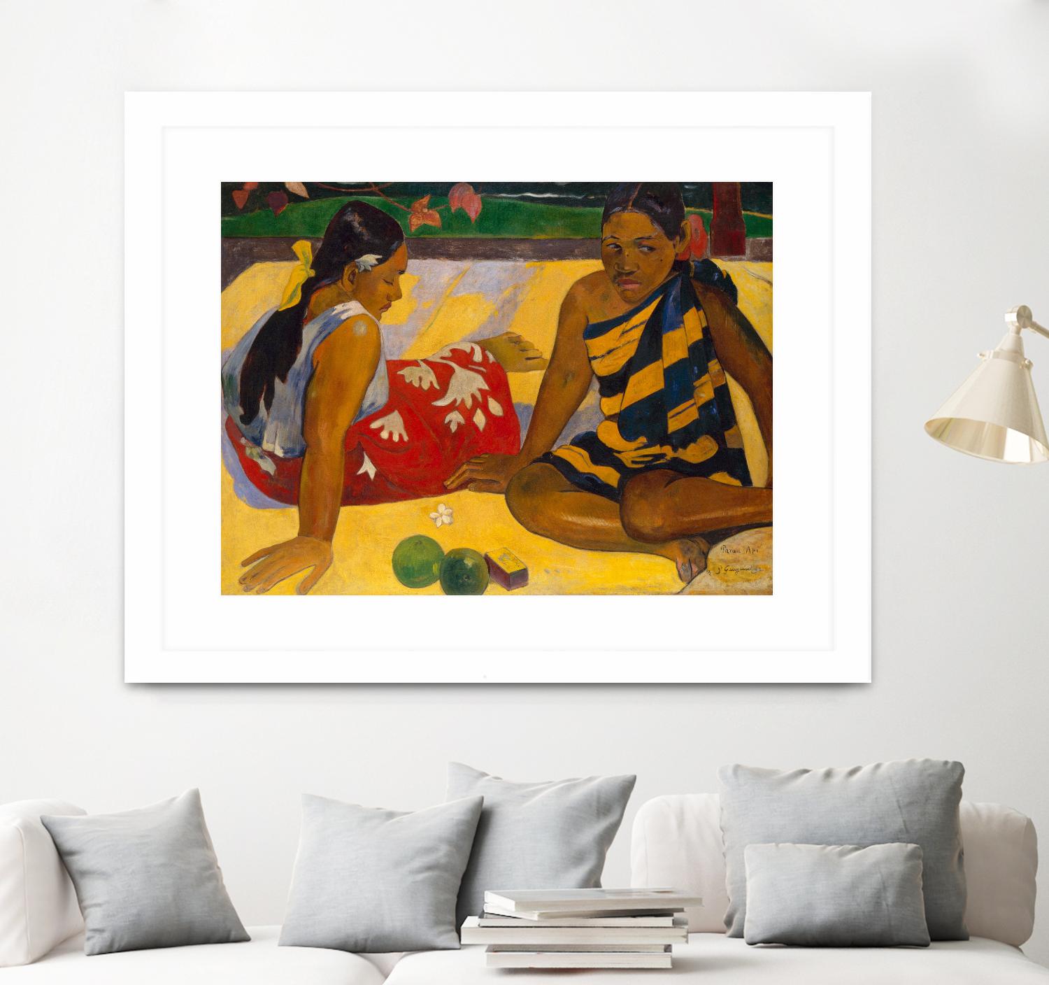 What News by Paul Gauguin on GIANT ART - multicolor museum; figurative