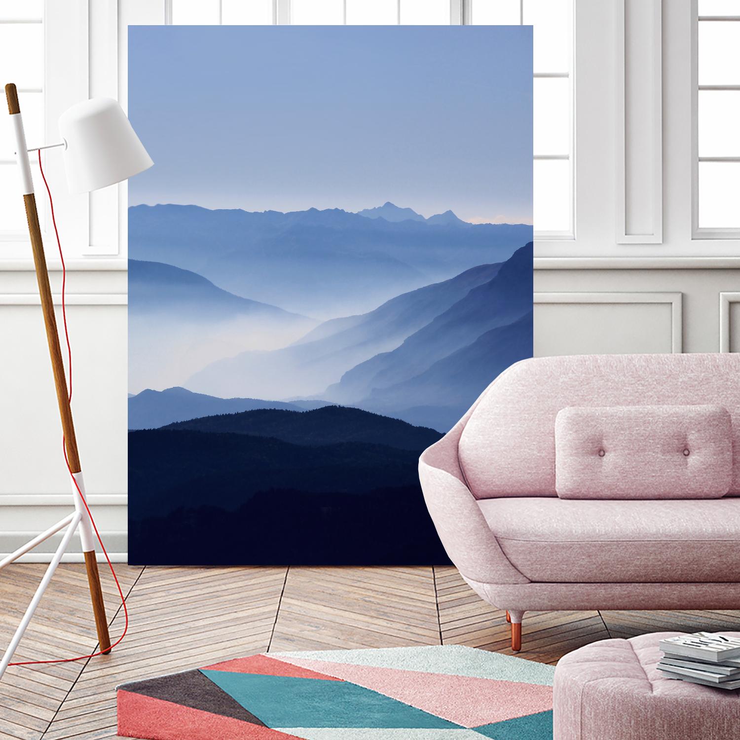 Blue Mountains by Lexie Greer on GIANT ART - multicolor photography; landscapes