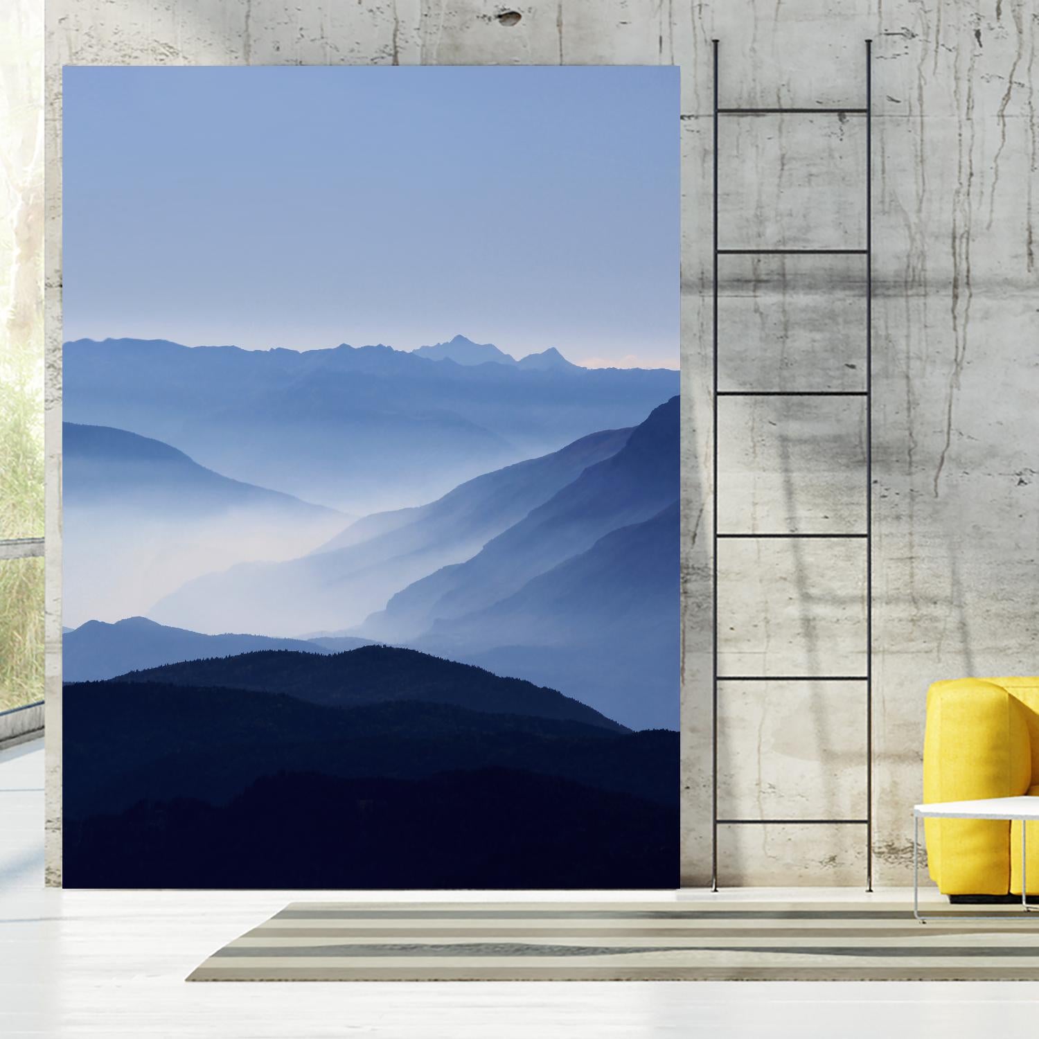 Blue Mountains by Lexie Greer on GIANT ART - multicolor photography; landscapes
