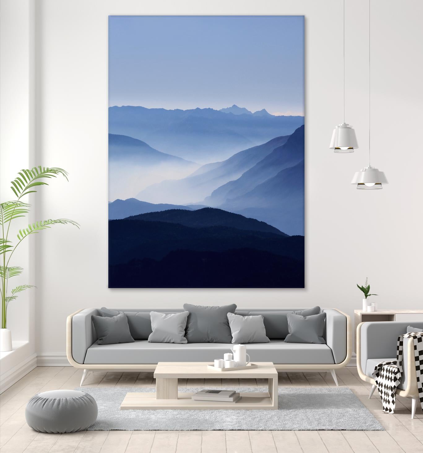 Blue Mountains by Lexie Greer on GIANT ART - multicolor photography; landscapes